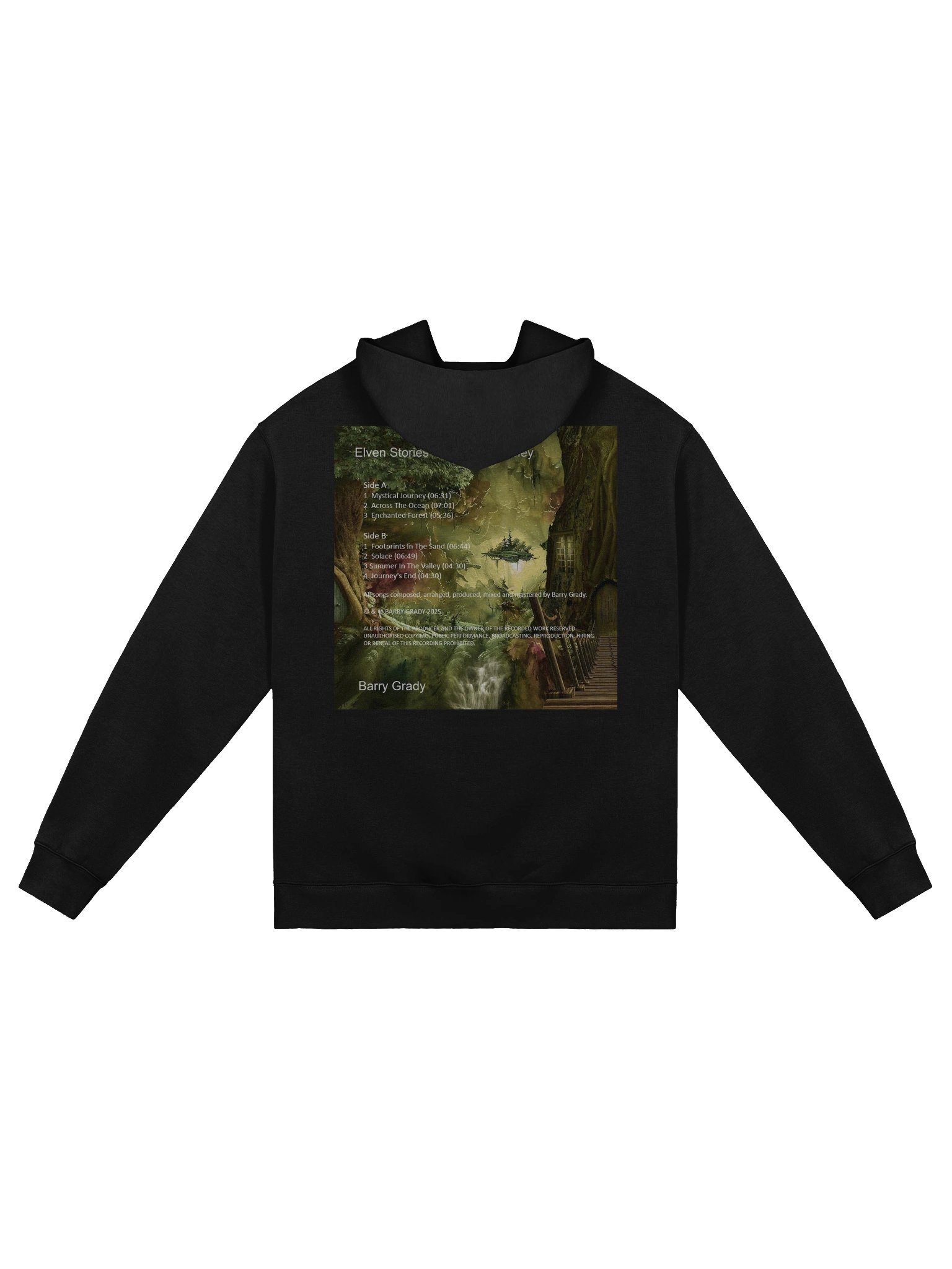 'Elven Stories - Mystical Journey' Album Cover Hoodie product image (2)