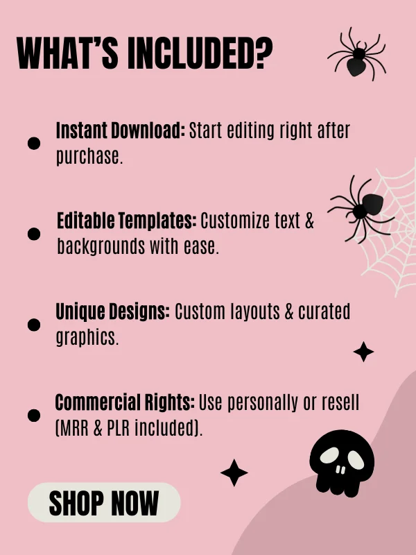 Coquette Halloween Logo SVG & PNG product image (6)