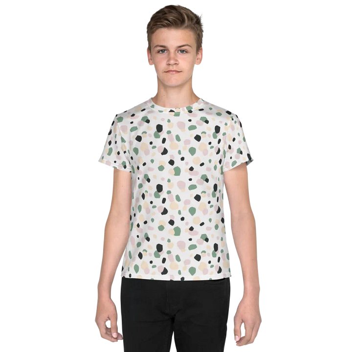 Terrazzo Dreams Youth T-Shirt product image (1)