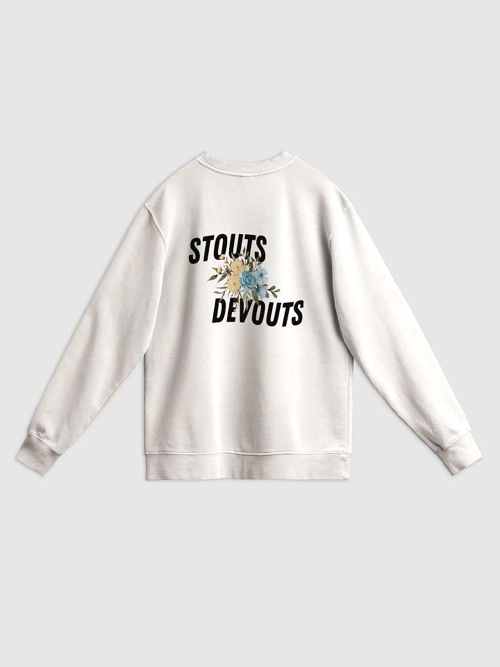 Cream Team/Stouts Devouts Floral Sweatshirt product image (2)