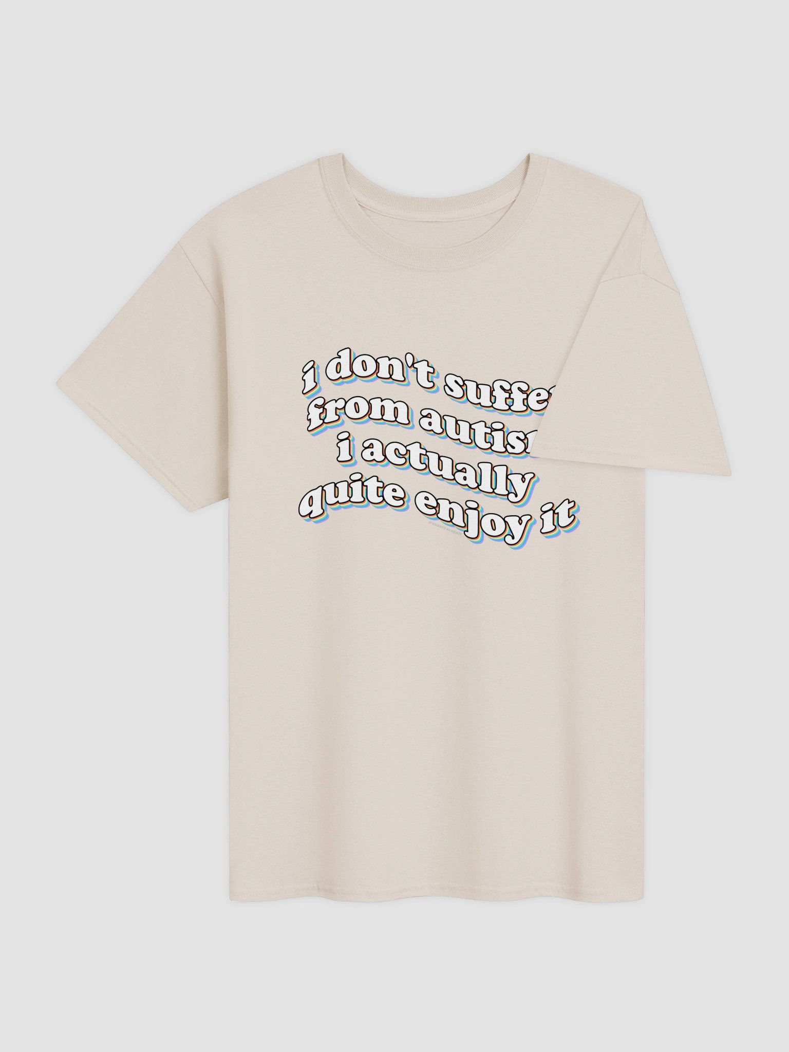 I don't suffer from autism T-shirt product image (20)