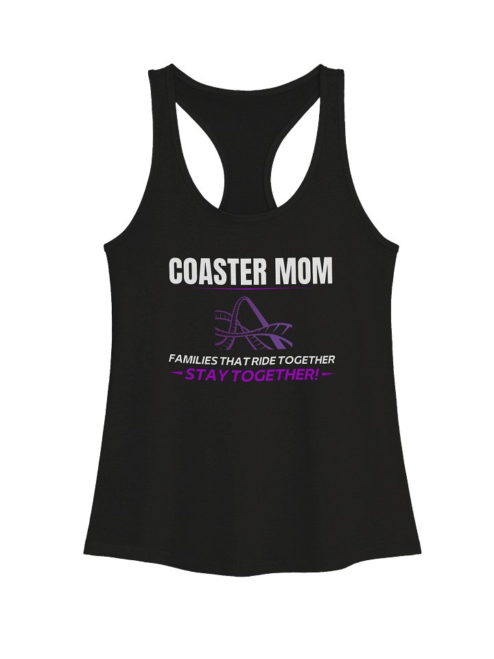Roller Coaster Mom Theme Park Tank product image (1)