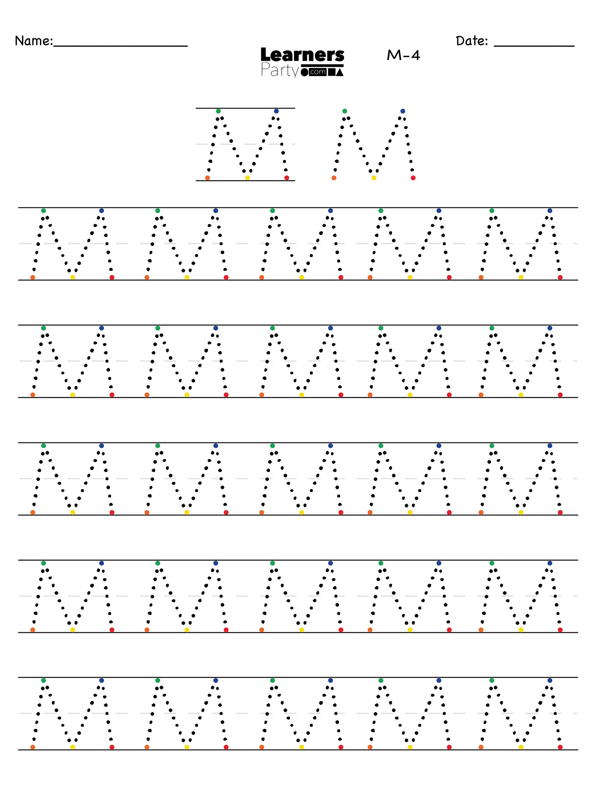 M/m - New Digital Product Progressive Letter Builder product image (2)