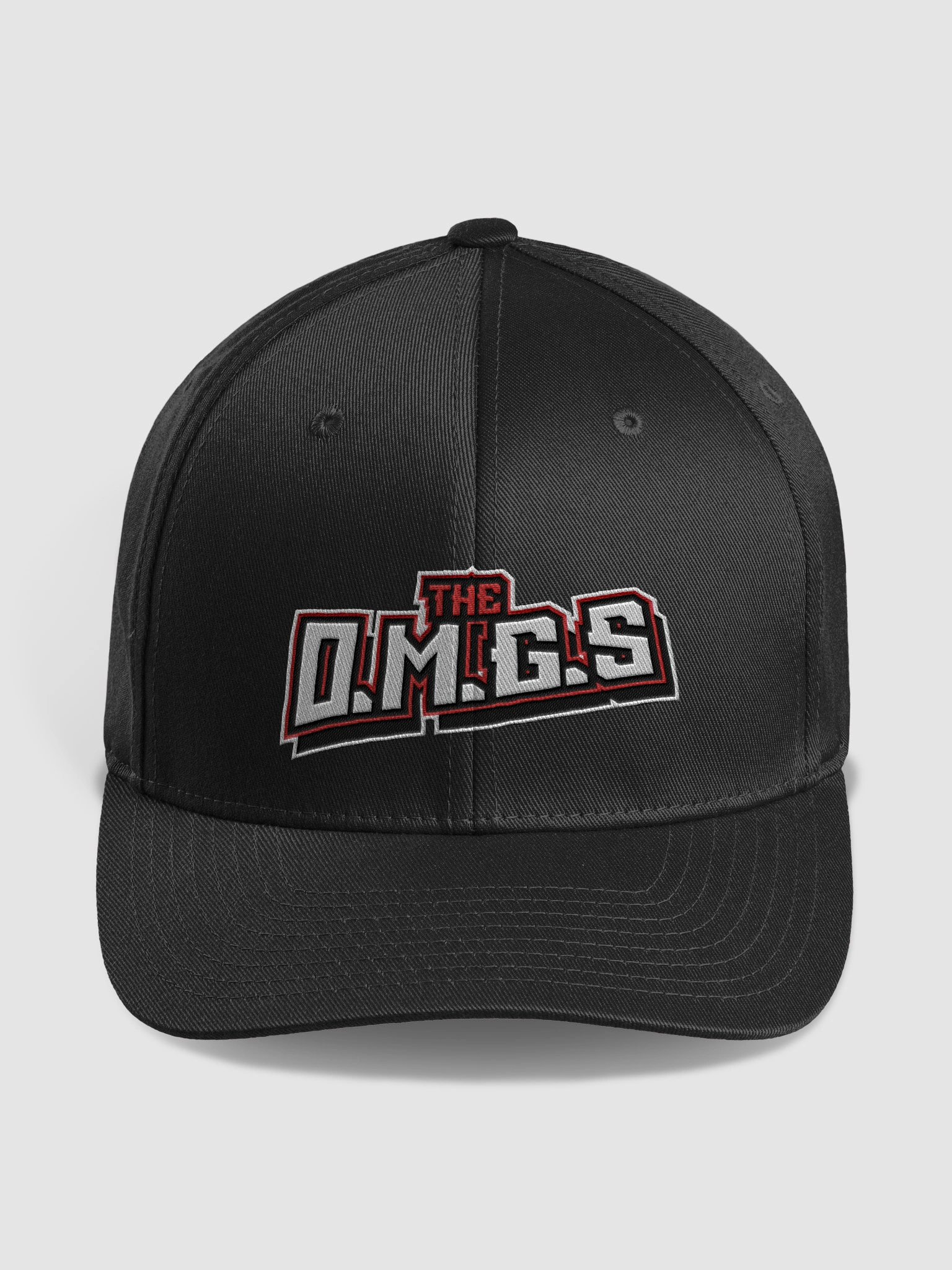 OMGS Letter logo Fitted Cap product image (1)