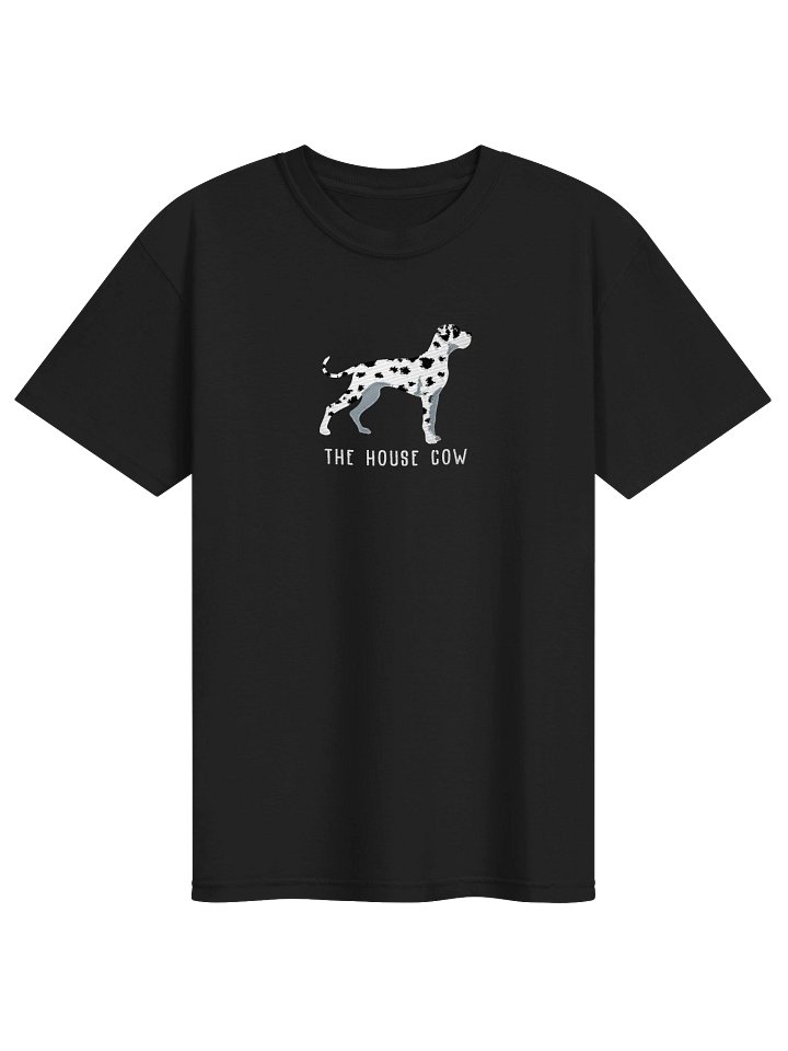 The House Cow T-Shirt(Embroidered) of a Great Dane(Harlequin) product image (2)