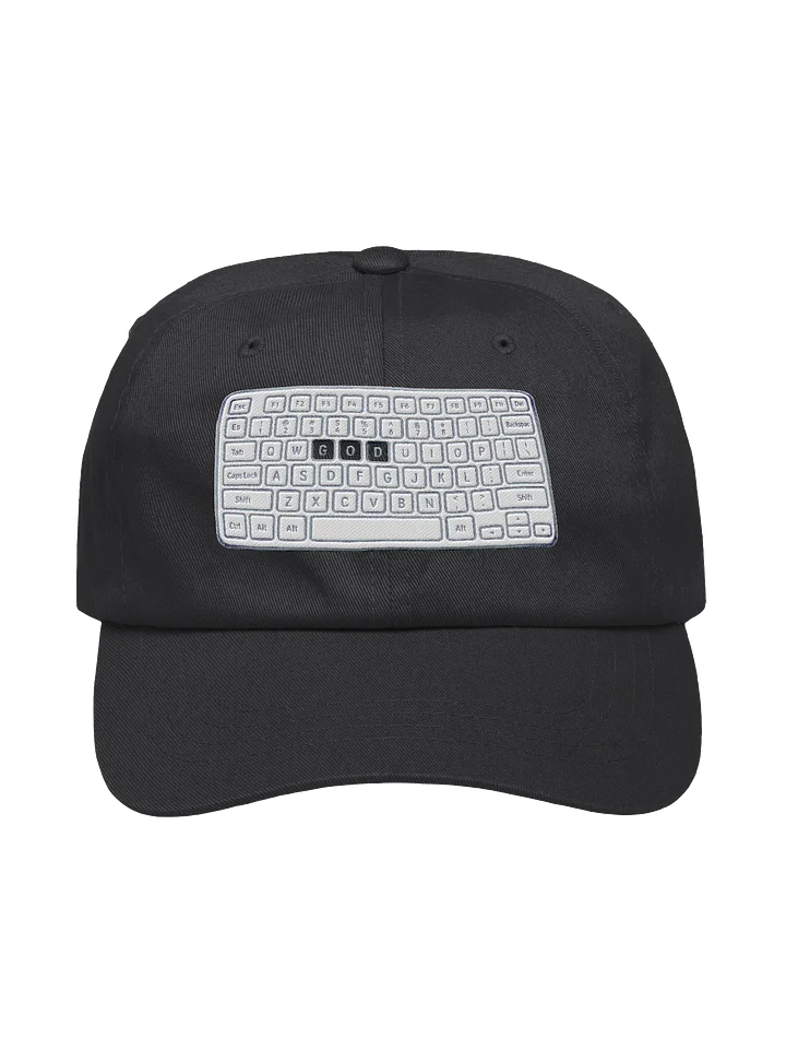 CTRL . ALT . GOD . Relaxed Hat product image (1)