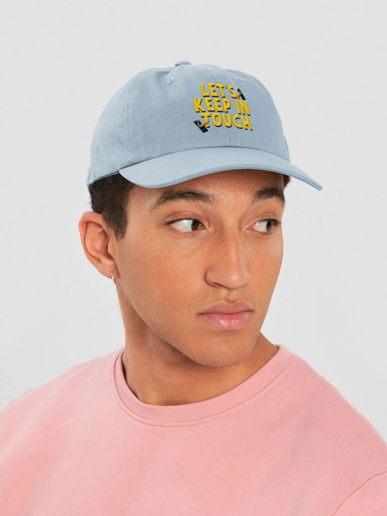 Let's Keep in Touch Dad Hat product image (12)
