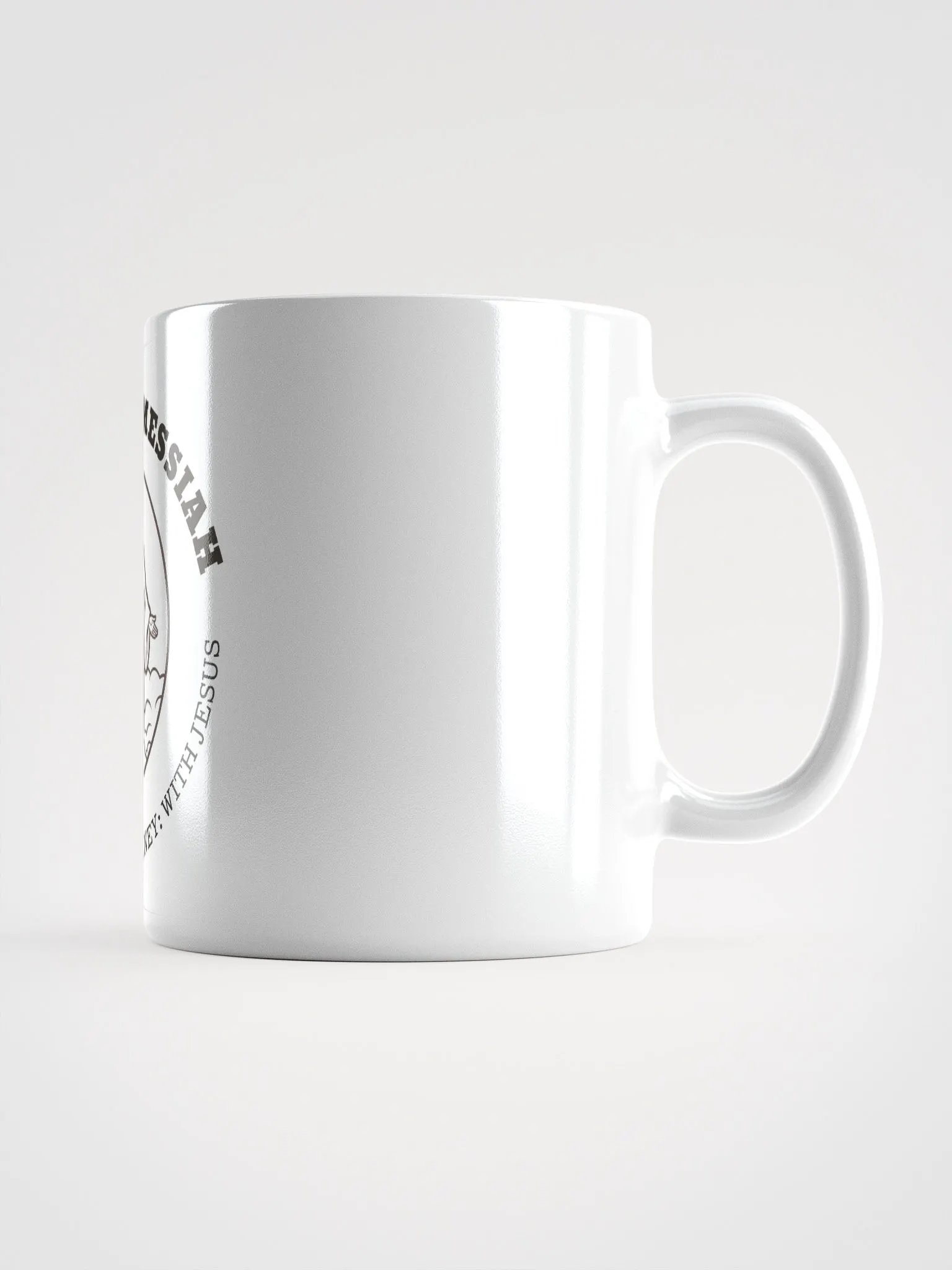 Jesus The Messiah White Glossy Mug product image (2)