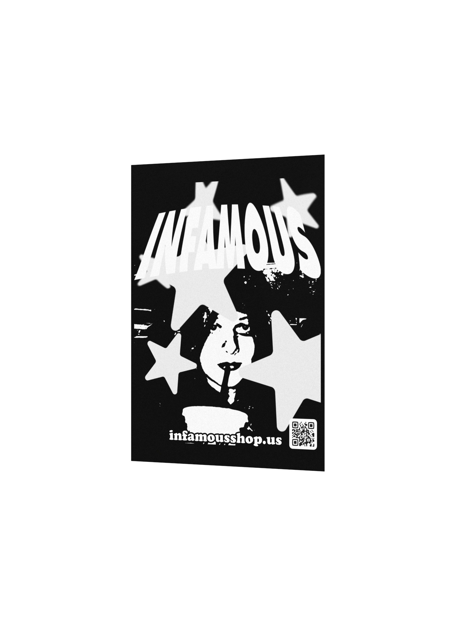 INFAMOUS POSTER BLACK product image (3)