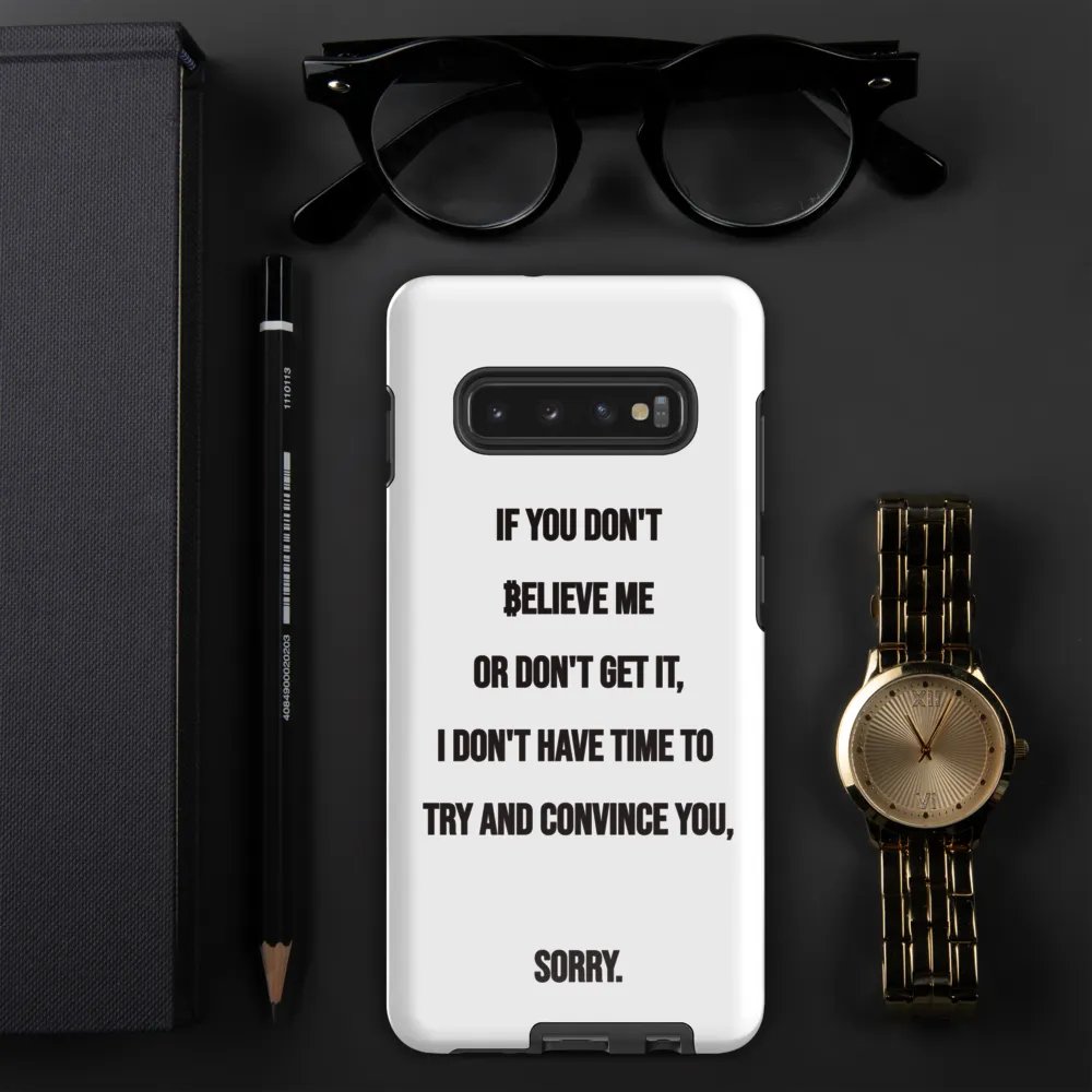 SATOSHI Quote - Samsung Hard Case product image (51)