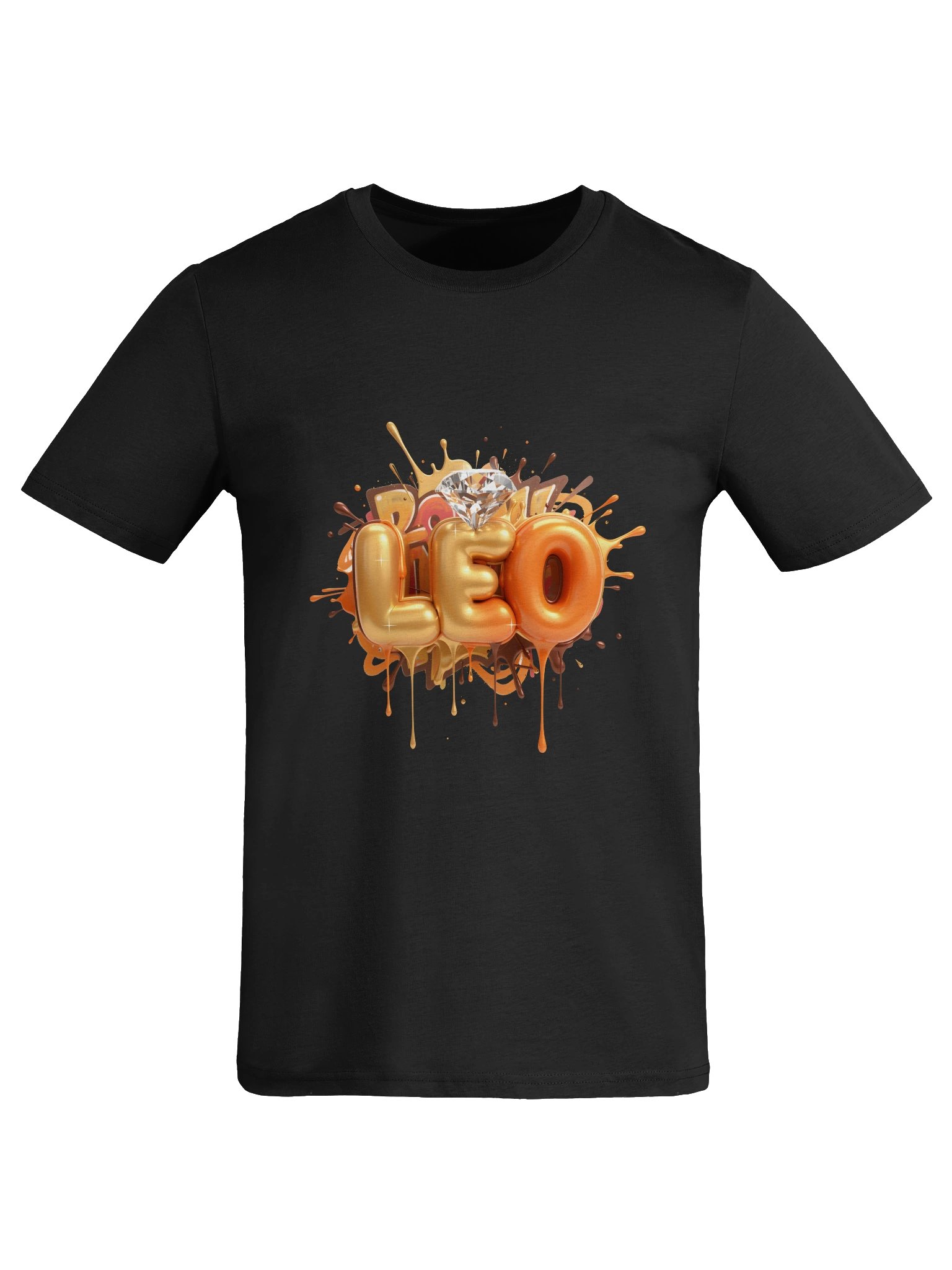 Leo Diamond Drip Graphic Tee product image (58)