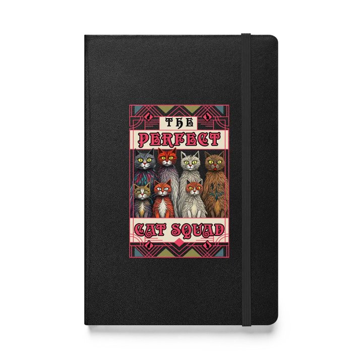The Perfect Cat Squad Hardcover Notebook product image (1)