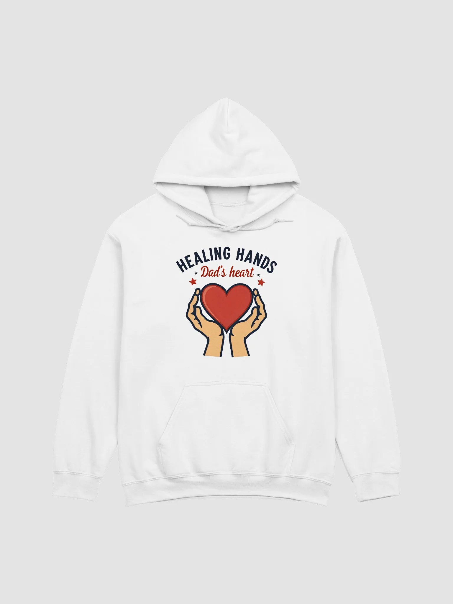 Healing Hands Dad's Heart Hoodie product image (7)