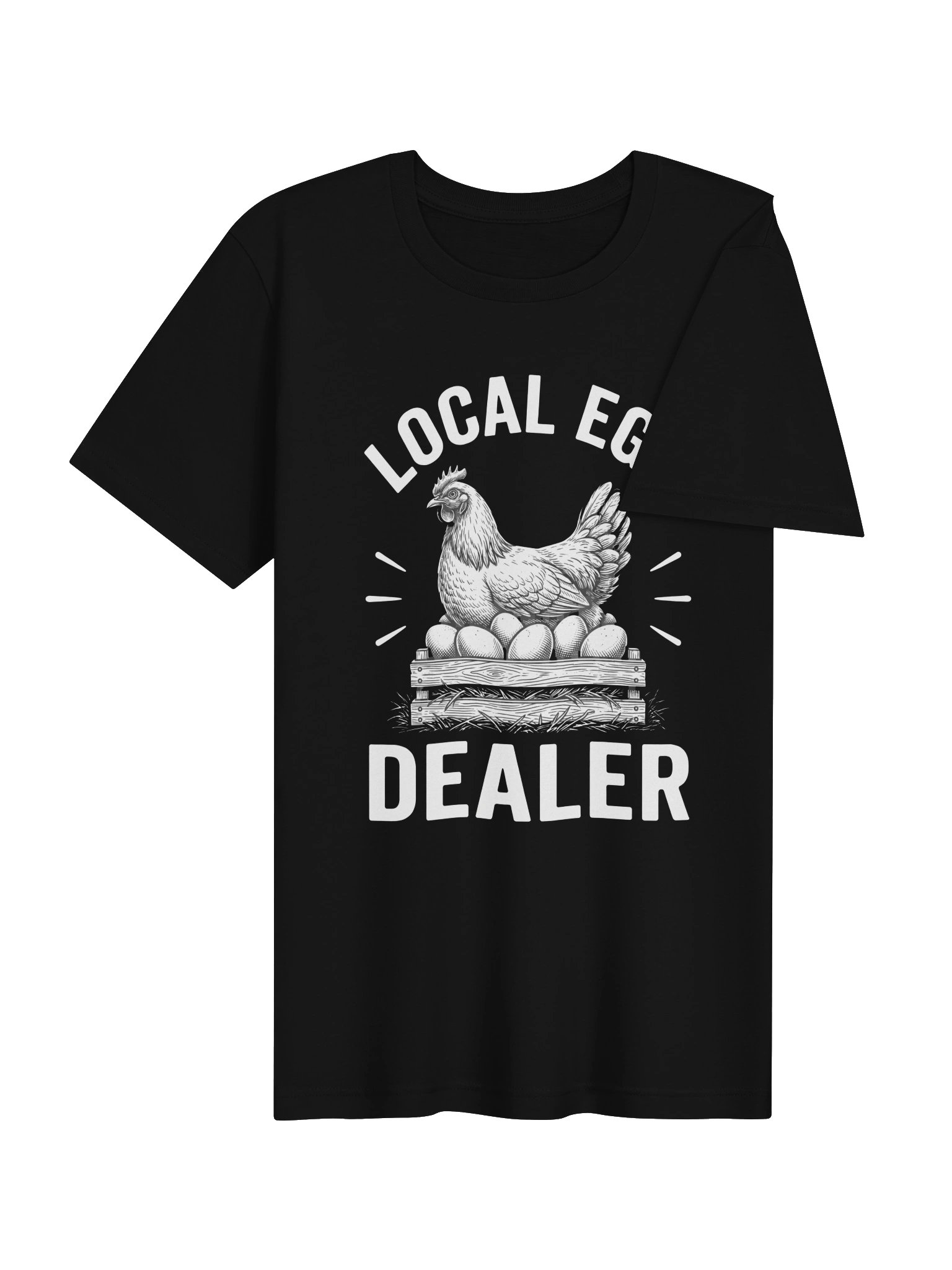 Local Egg Dealer Crate tshirt product image (4)
