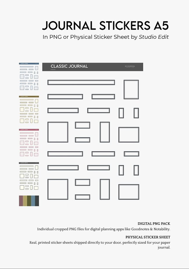 A5 Classic Journal System
