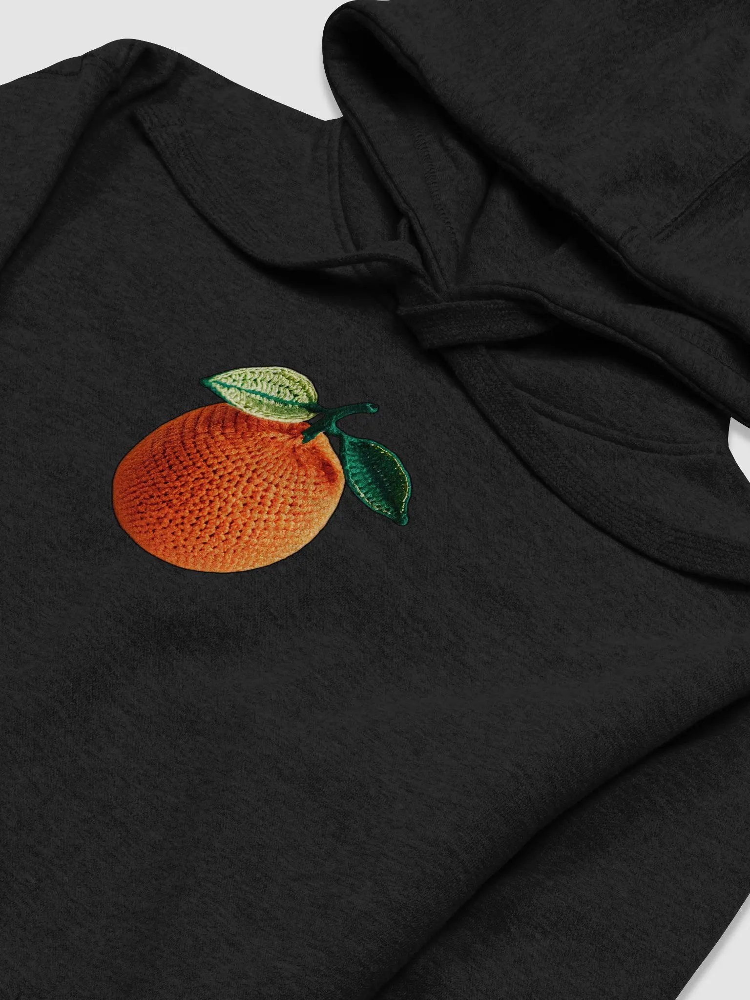 CozyAvocado Cotton Heritage Unisex Premium Hoodie Orange #2 product image (3)