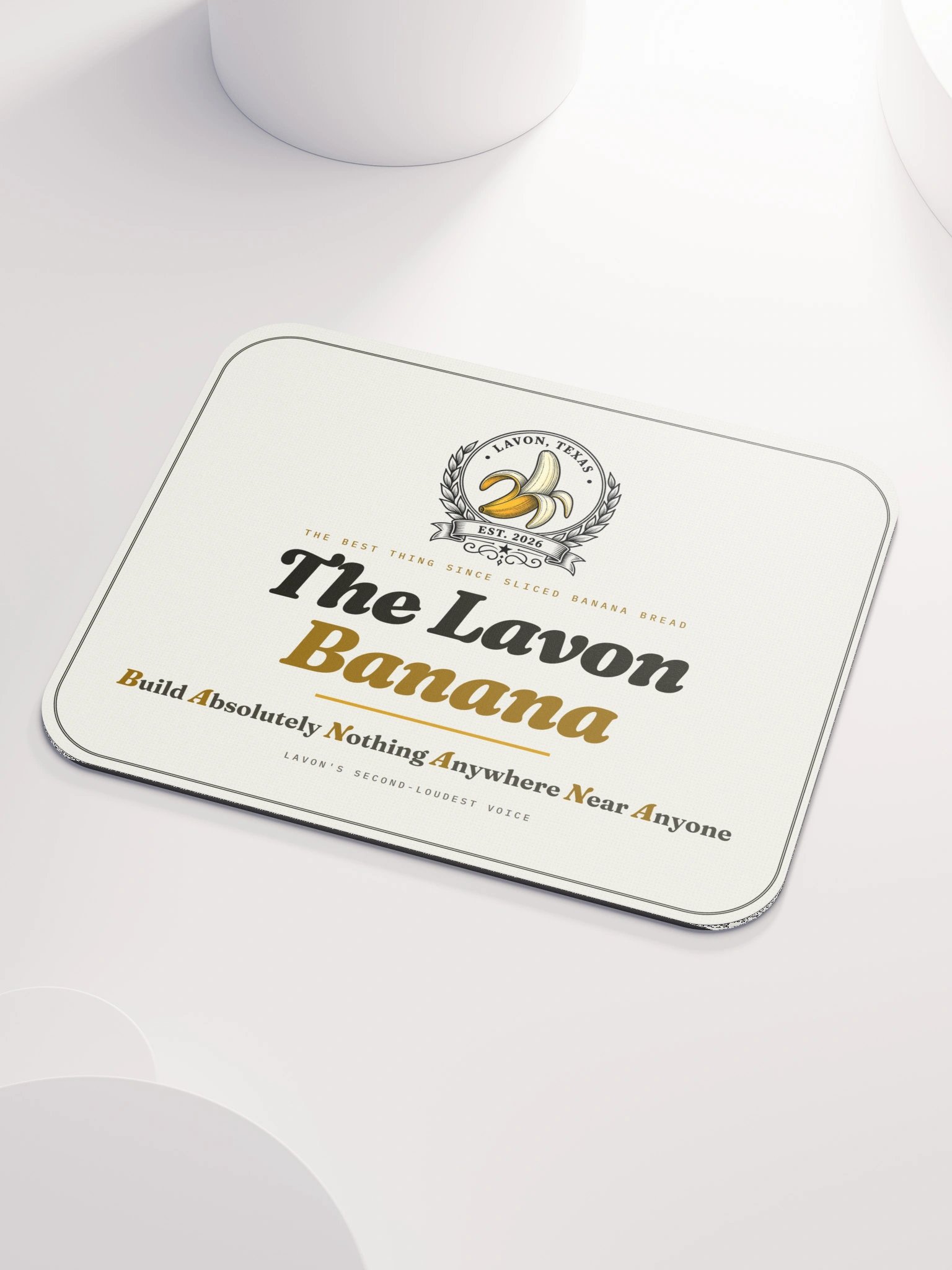 The Lavon Banana Mouse Pad product image (3)