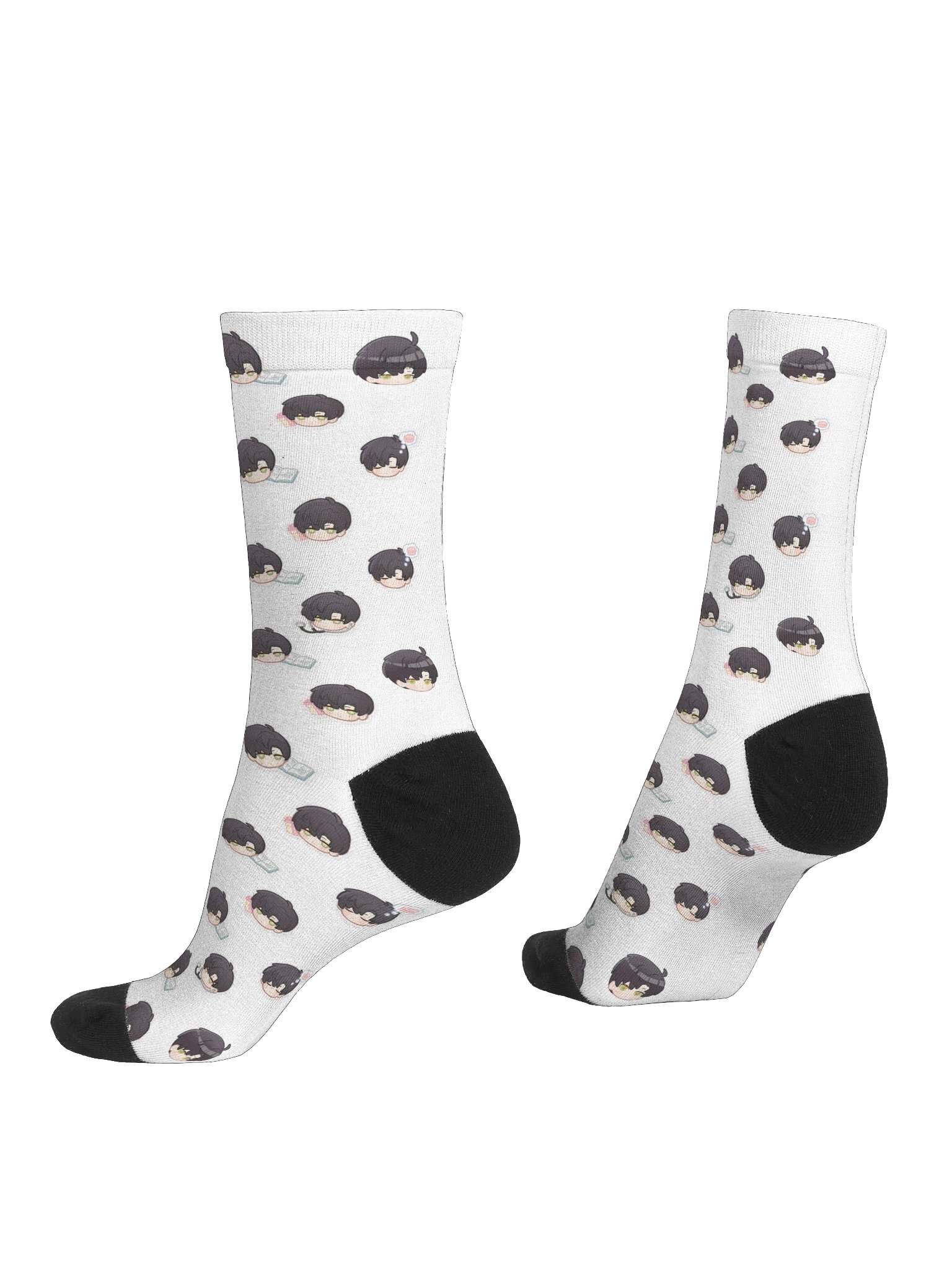 Chibi Zayne Pattern Socks product image (4)