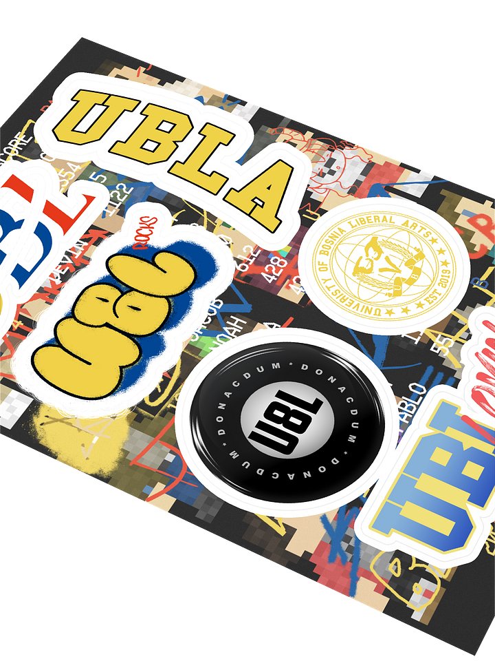 UBL Sticker Sheet product image (2)