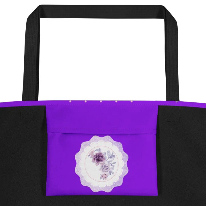 Floral Fantasy Large Tote Bag product image (2)