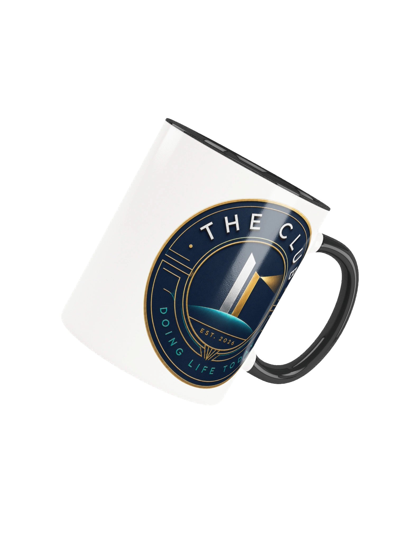 The Club Heritage Badge White Mug product image (7)