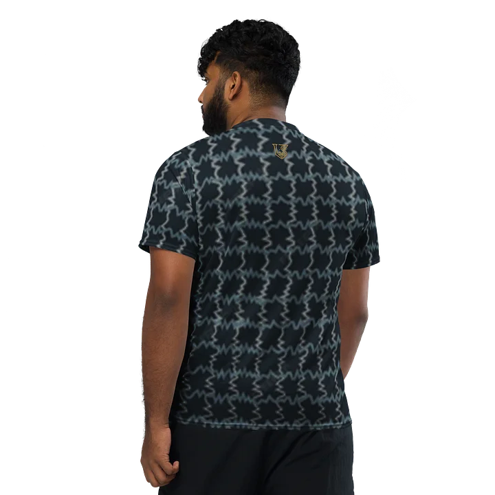 Lafate Store Designer Full Print Shirt Blue Multicolor product image (2)