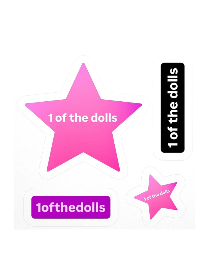 1ofthedolls Sticker Sheet product image (2)