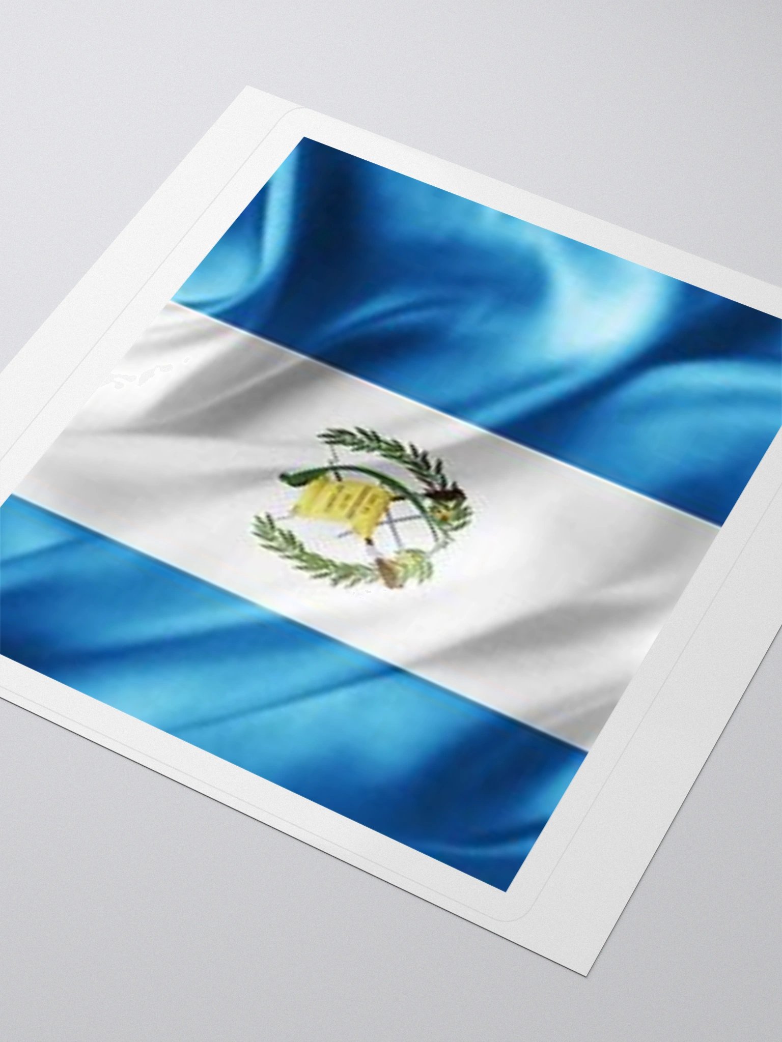 Guatemala Flag Sticker | Quetzal Coat of Arms Design | Durable Vinyl | 3 Sizes product image (8)