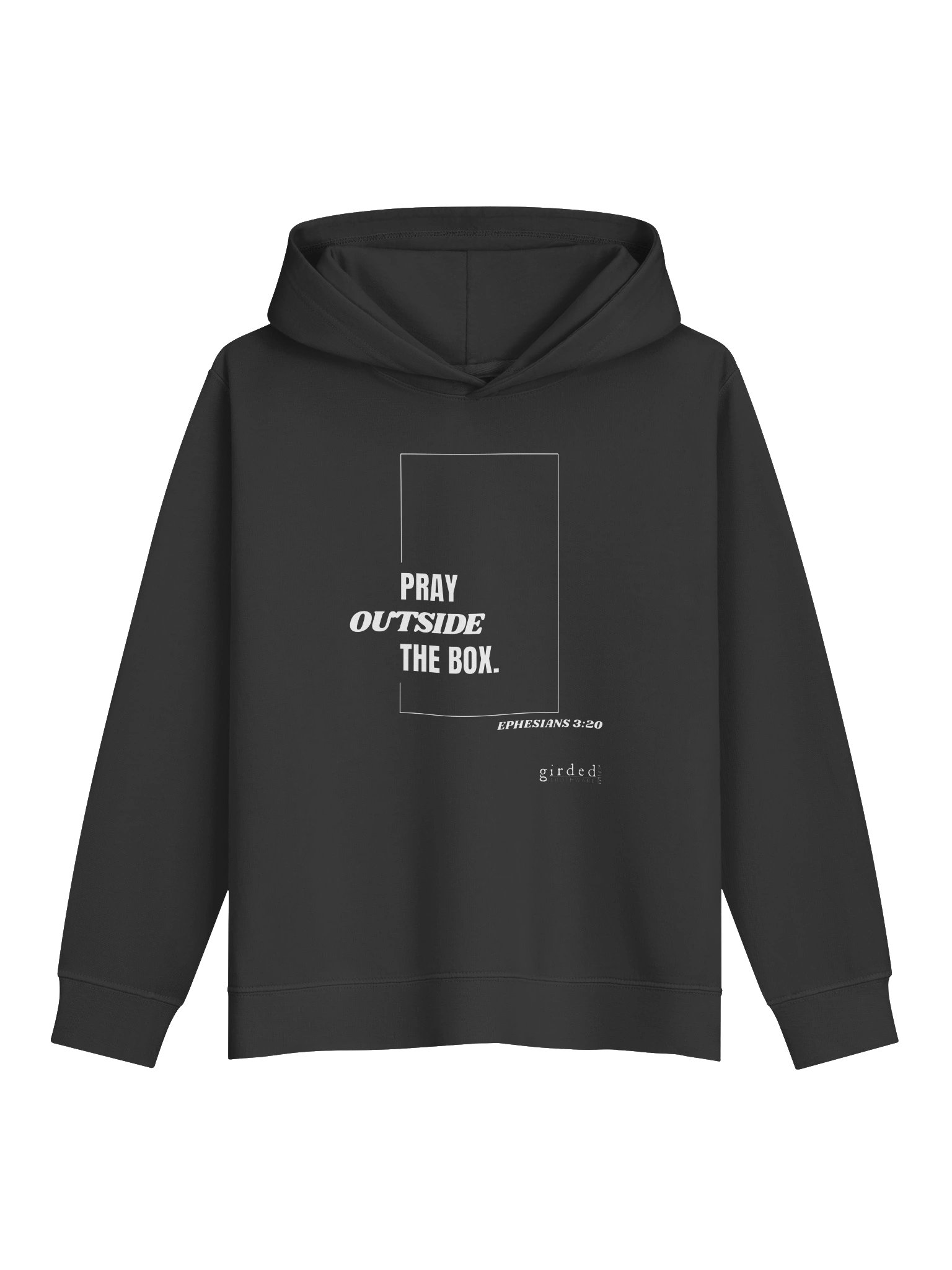Pray Outside the Box Youth Hoodie product image (4)