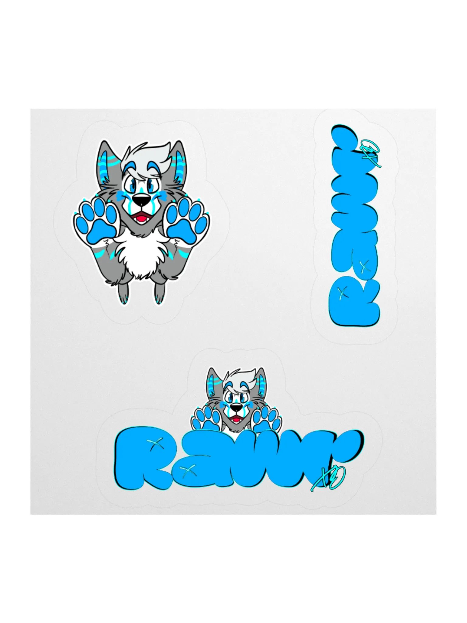 Rawr Stickers product image (1)