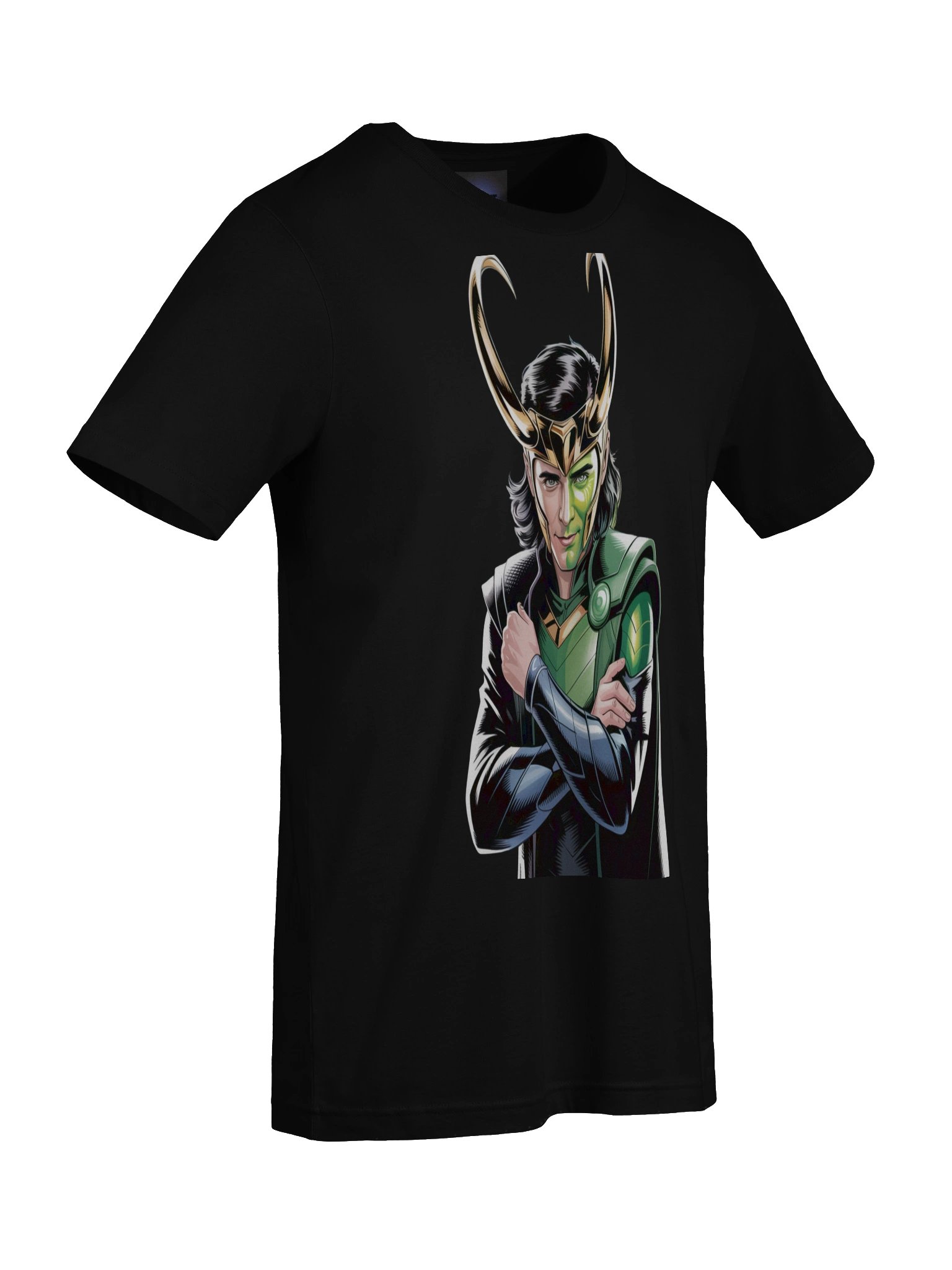 Loki Crossed Arms Enigma Supersoft T-Shirt product image (9)