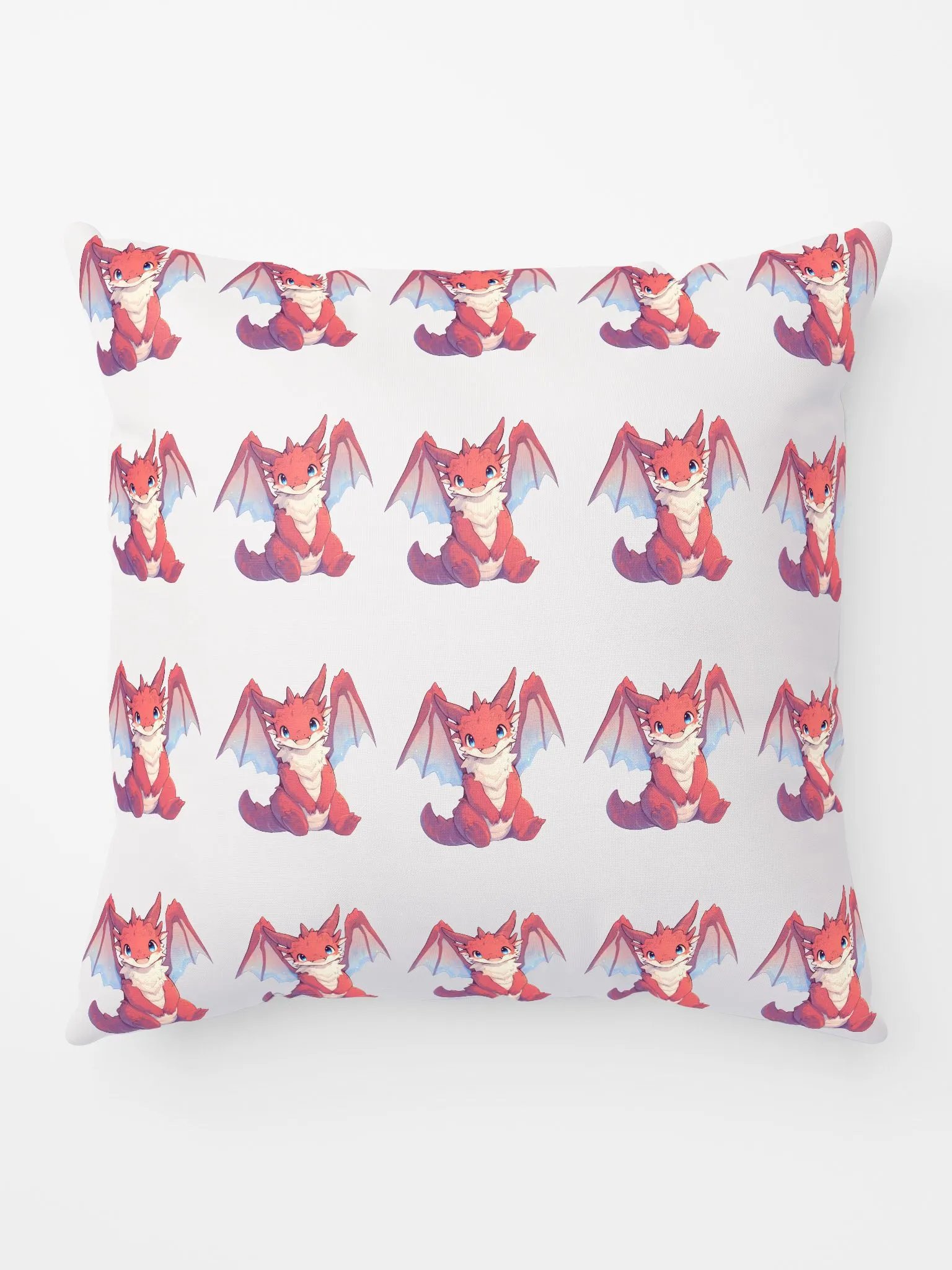 All-Over Print Basic Pillow Cute Happy Dragon SR product image (5)