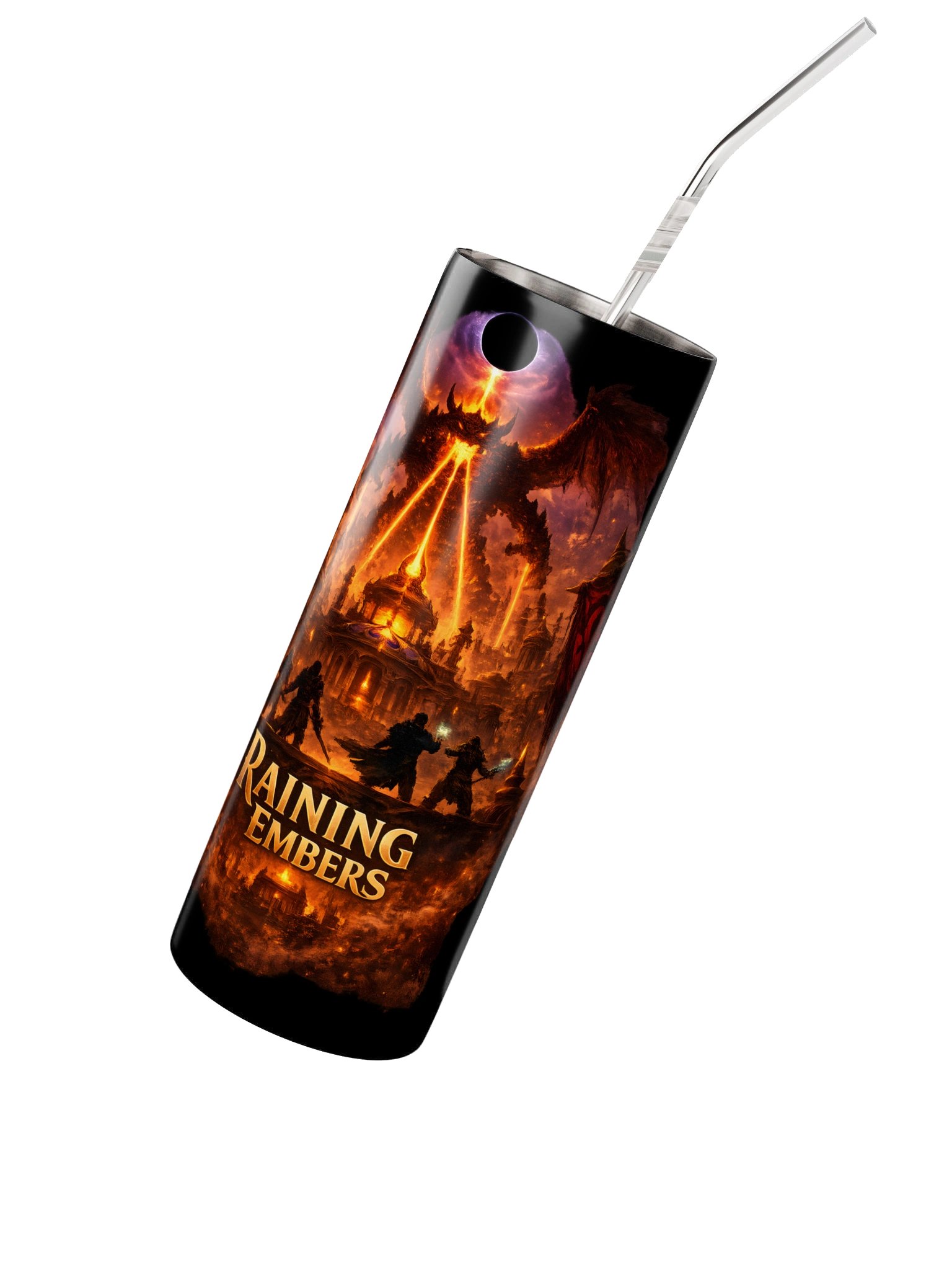 Raining Embers Fantasy Tumbler product image (2)