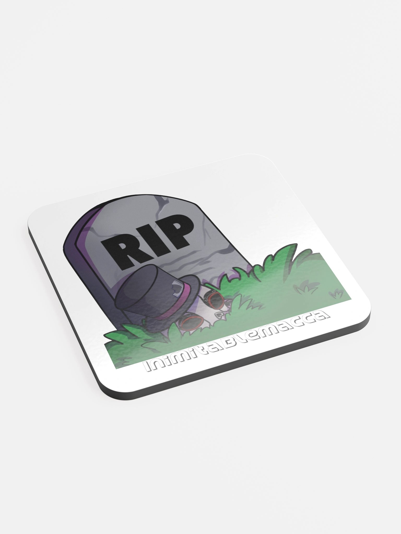 Macca' RIP Cork Coaster product image (2)