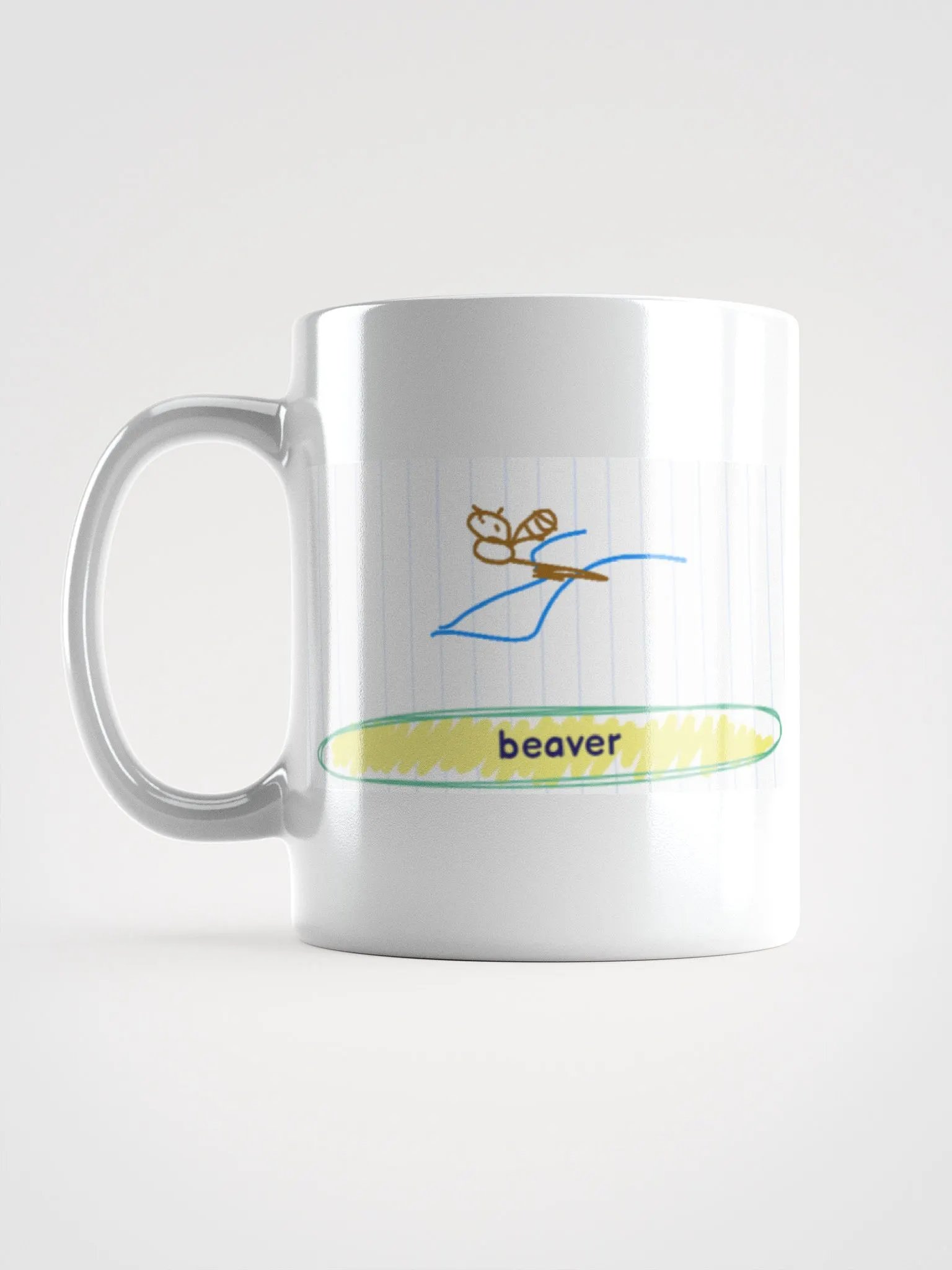 Beaver mug product image (5)