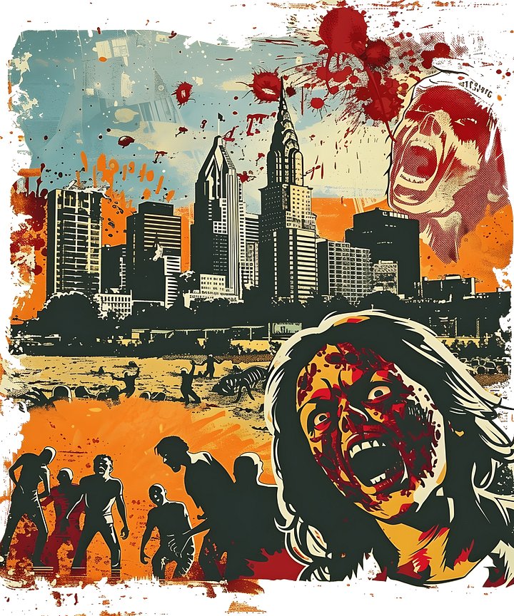 Zombies Retro Tee product image (2)