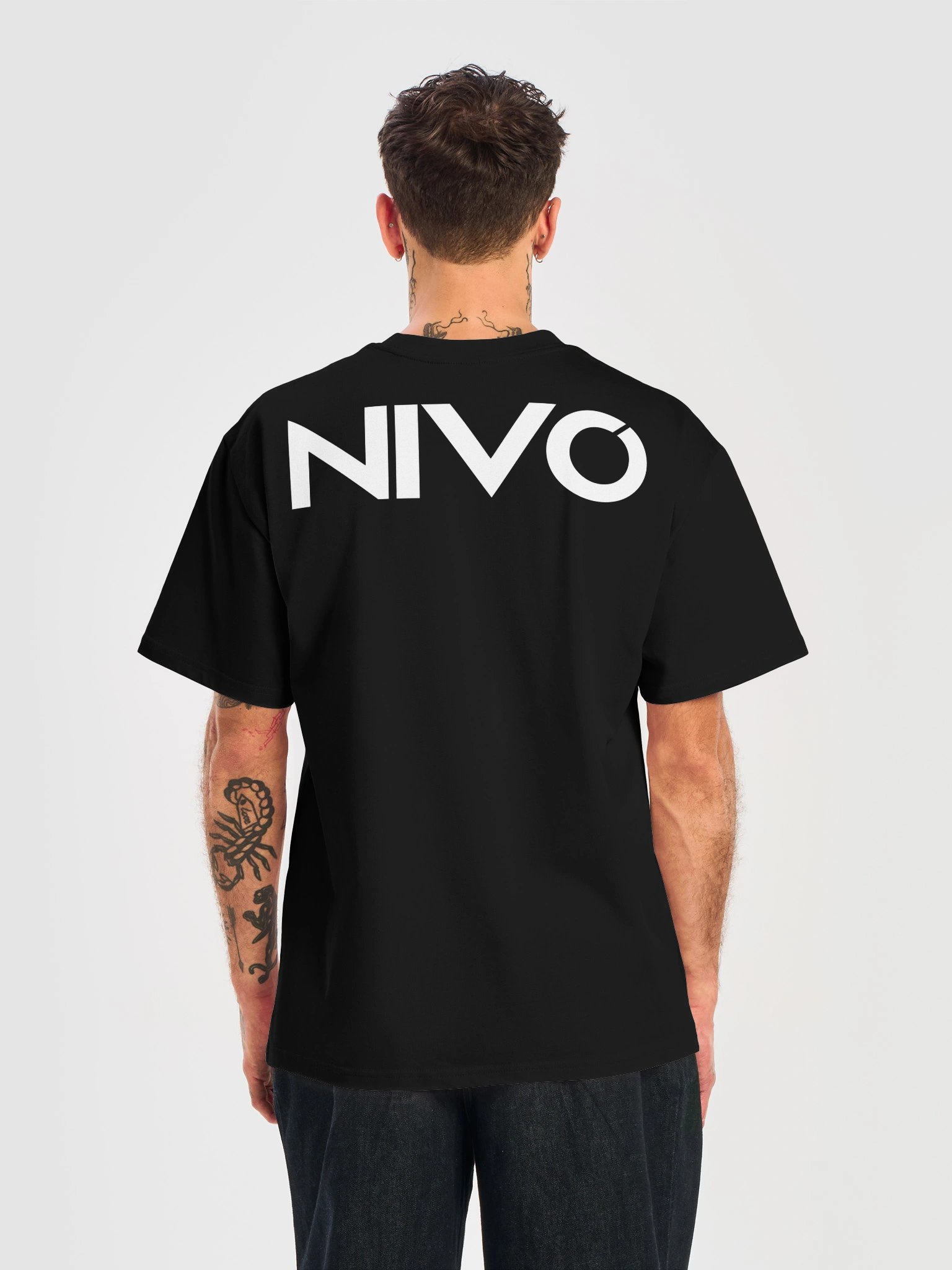 NIVO Distressed Logo Heavy T-Shirt product image (18)
