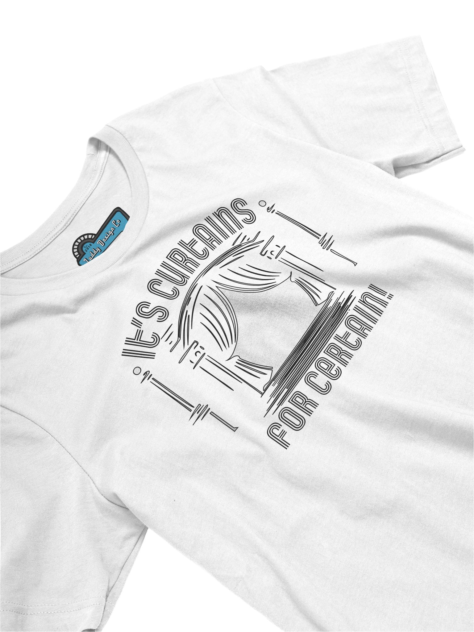 Curtains for Certain Graphic T-Shirt product image (2)