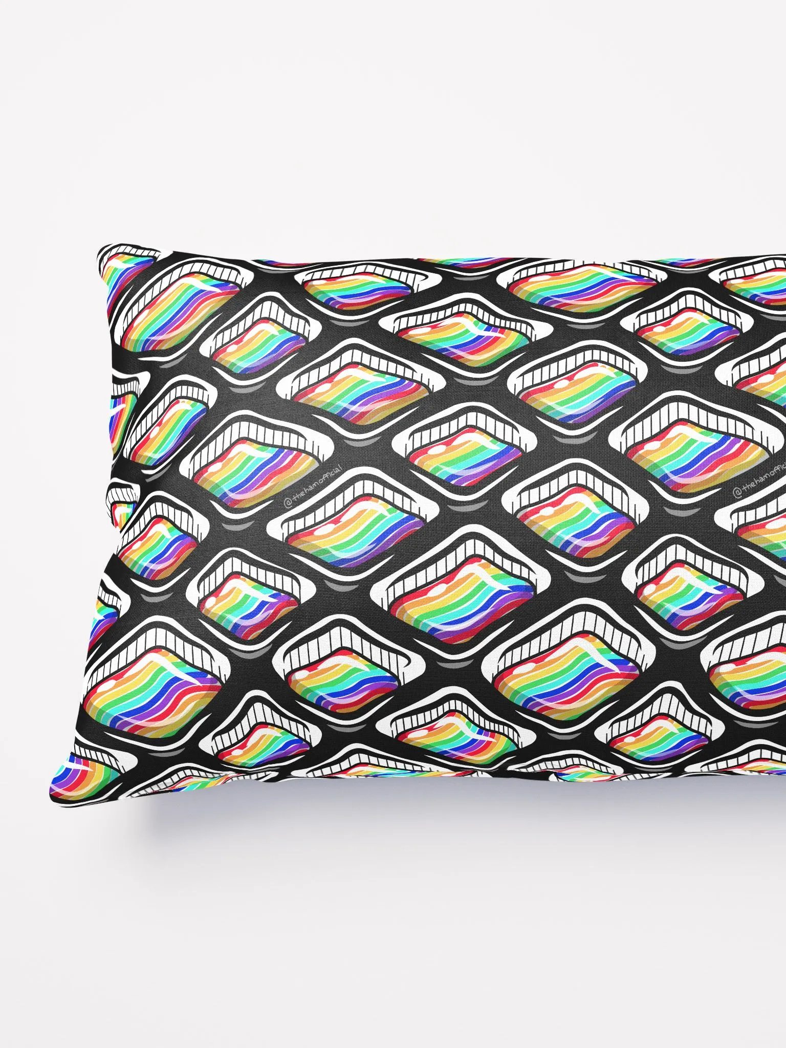 Rainbow Squares Pattern Pillow product image (4)