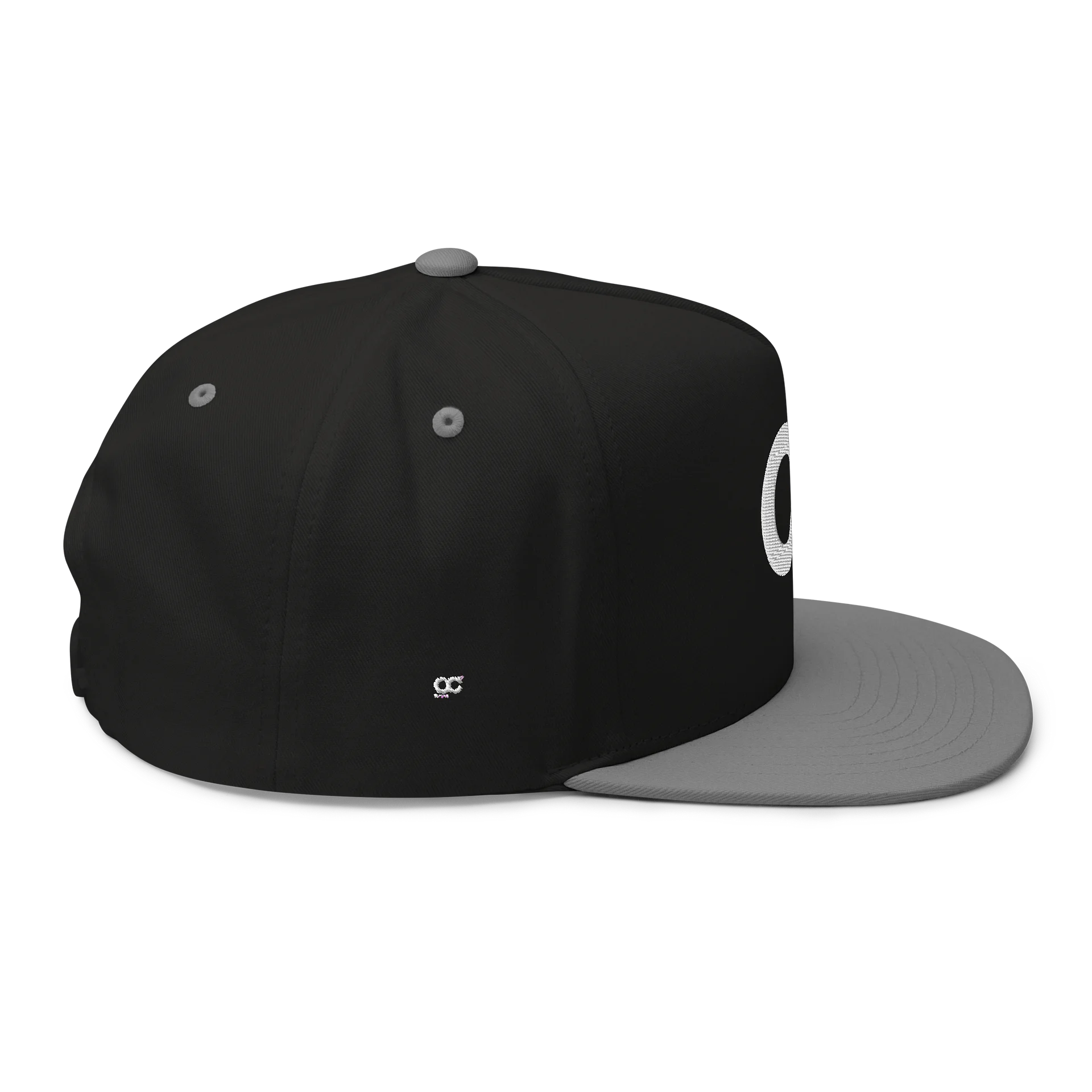 OC Core Flat Snapback Cap (White Logo) product image (11)