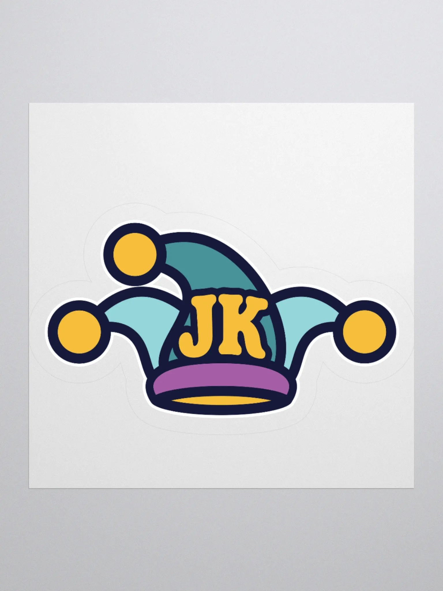 JK Jesters Sticker product image (1)