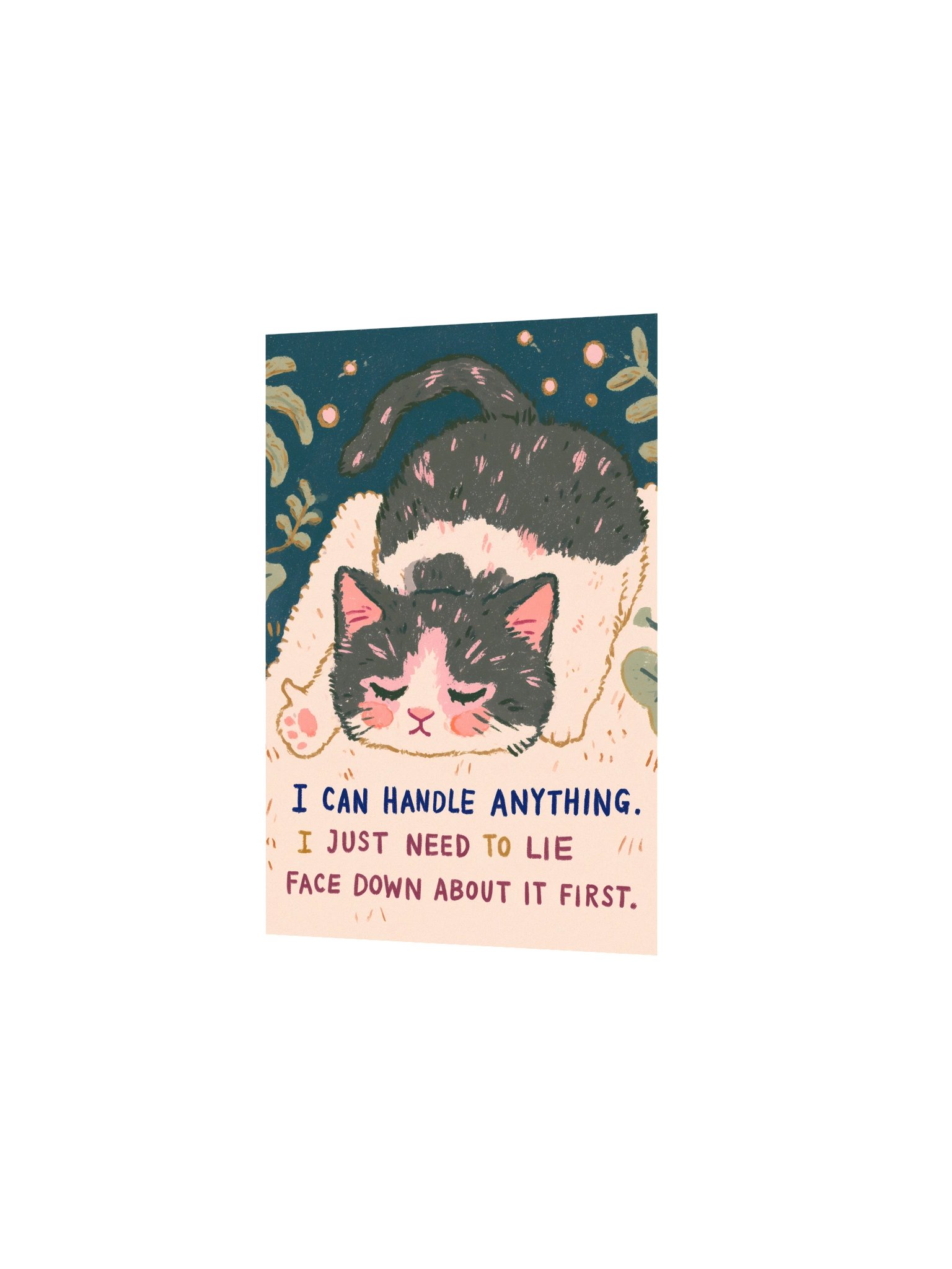 I Can Handle Anything Cat Poster product image (16)