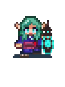 Swamp Elf Necromancer Digital Download product image (1)