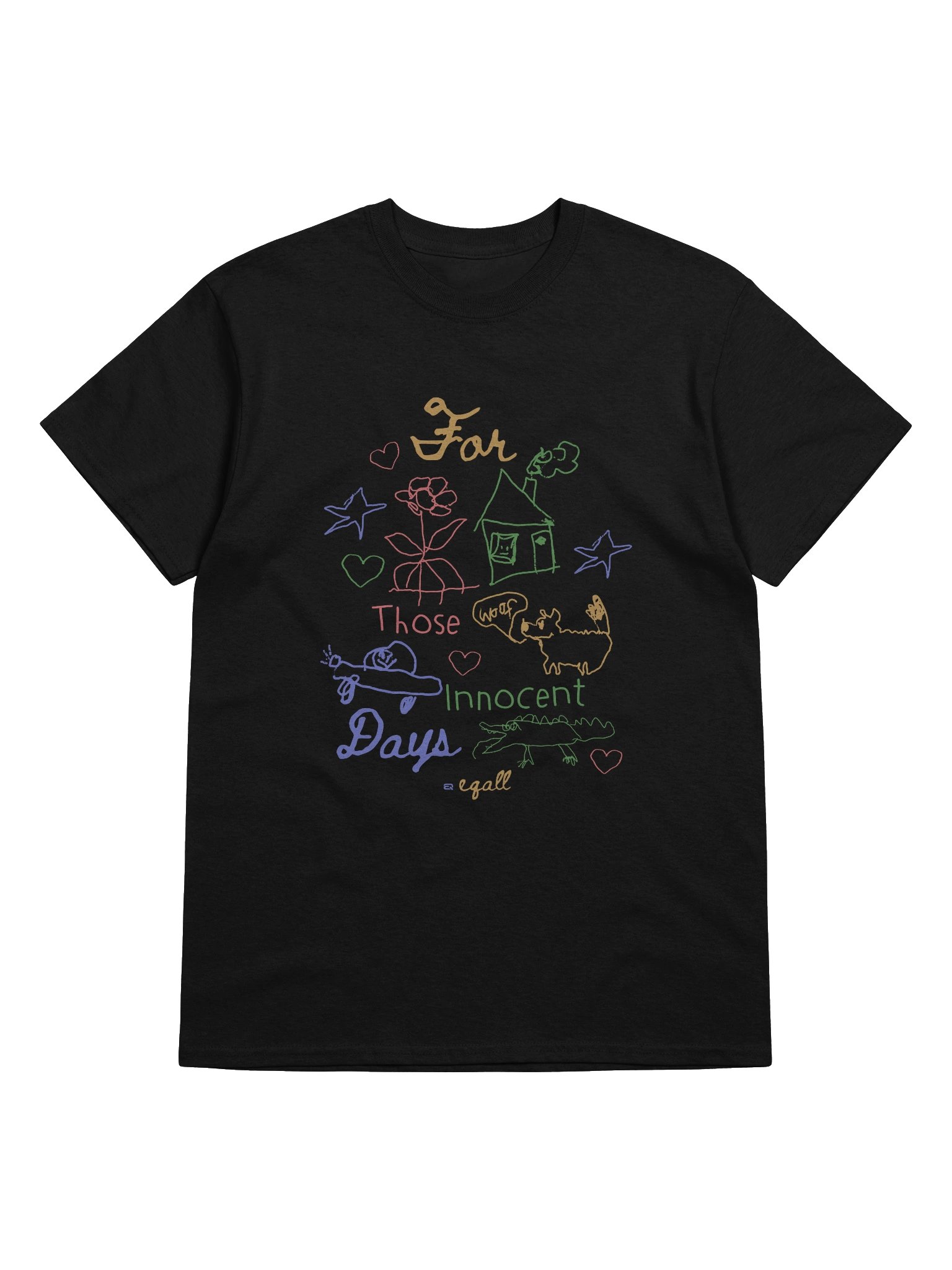 Those Innocent Days_Cotton Unisex Gildan T-shirt EQALL® Originals product image (73)