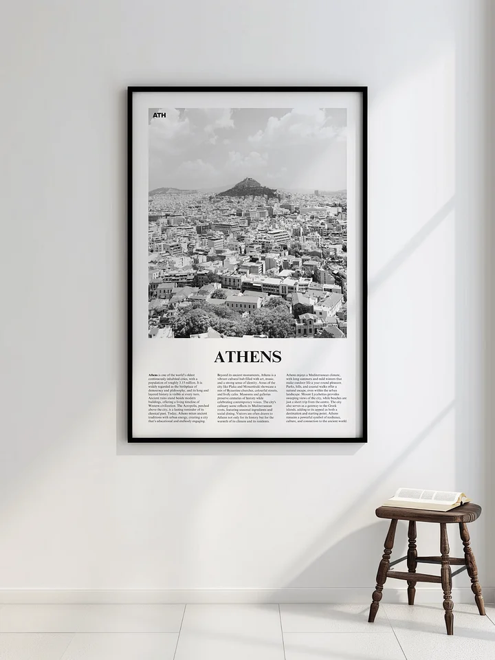 Athens 02 Newspaper Poster product image (2)