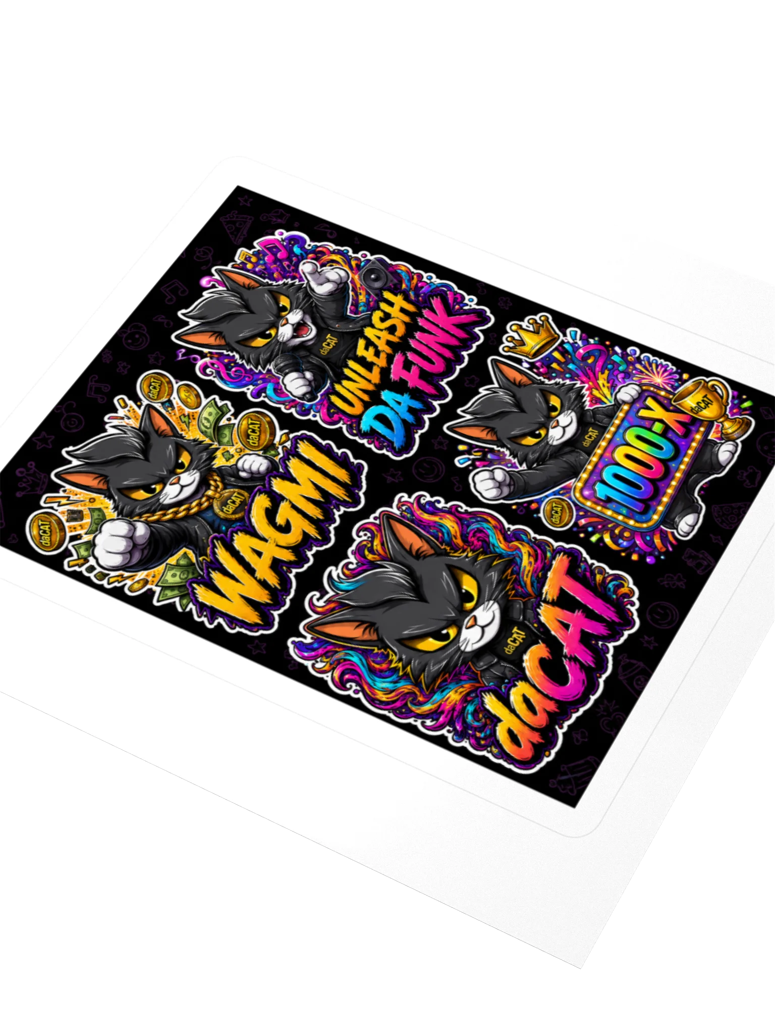 OG daCAT Hype Sticker Pack product image (8)