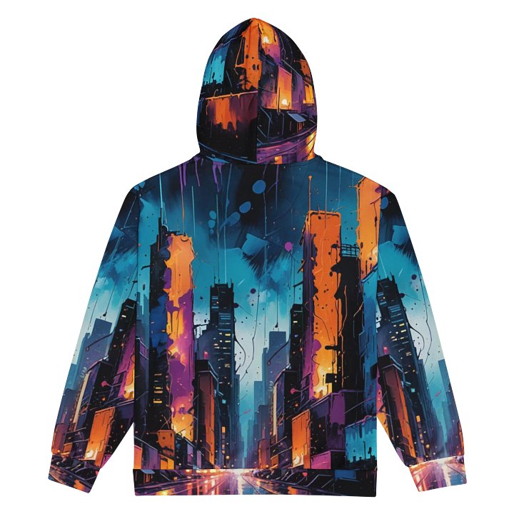 Abstract City 1 Unisex Hoodie product image (2)