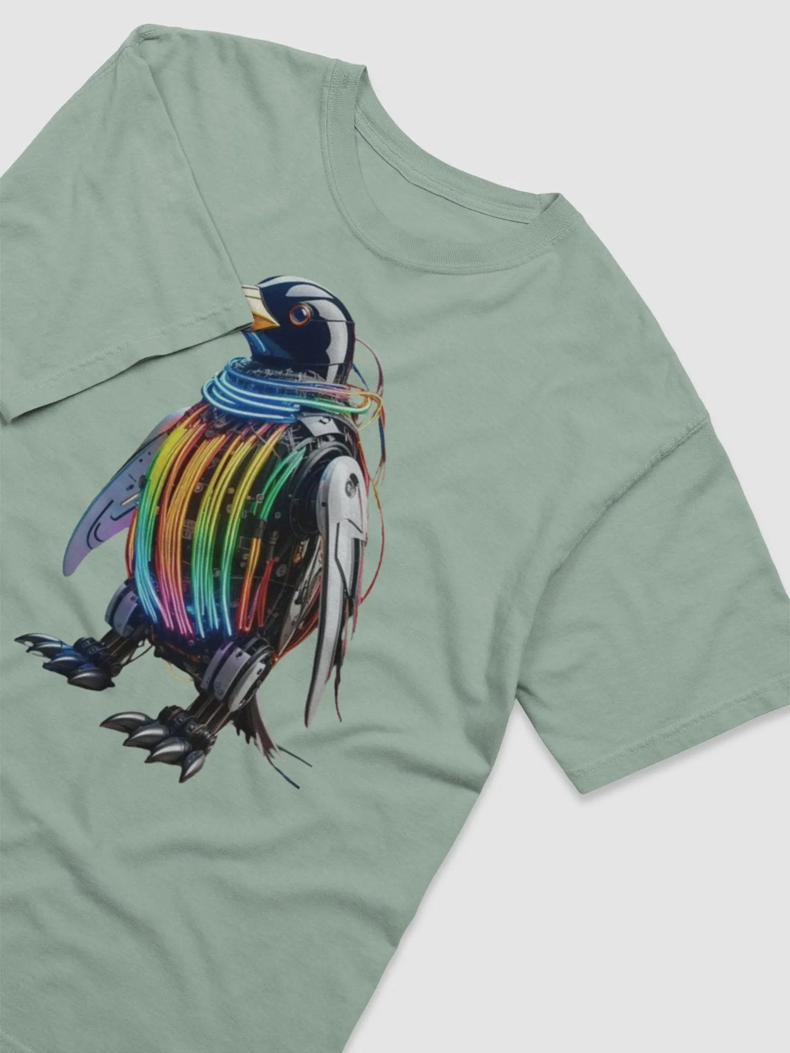 Penguin Robot T Shirt product image (41)