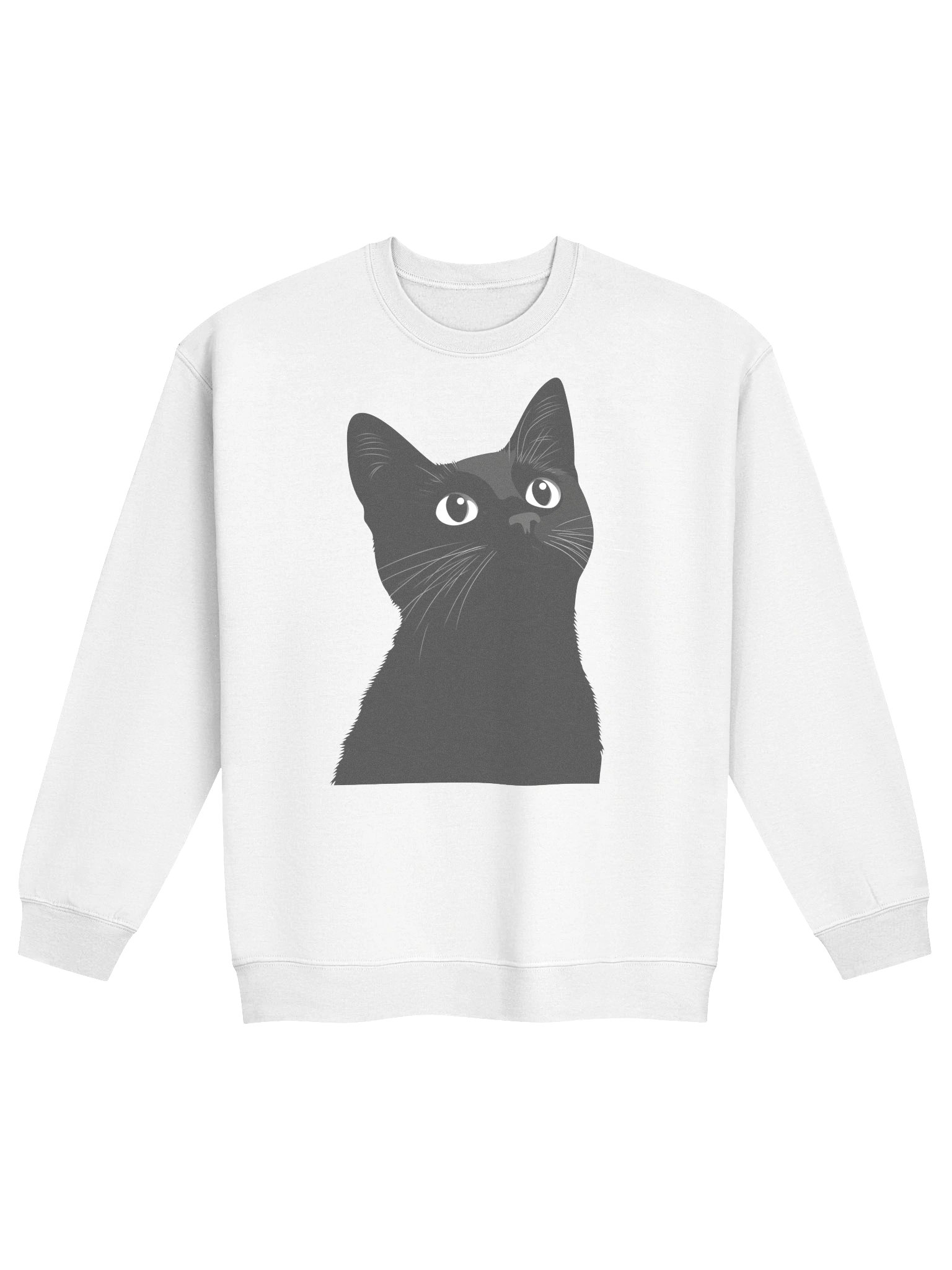 Black Cat Sweatshirt product image (2)