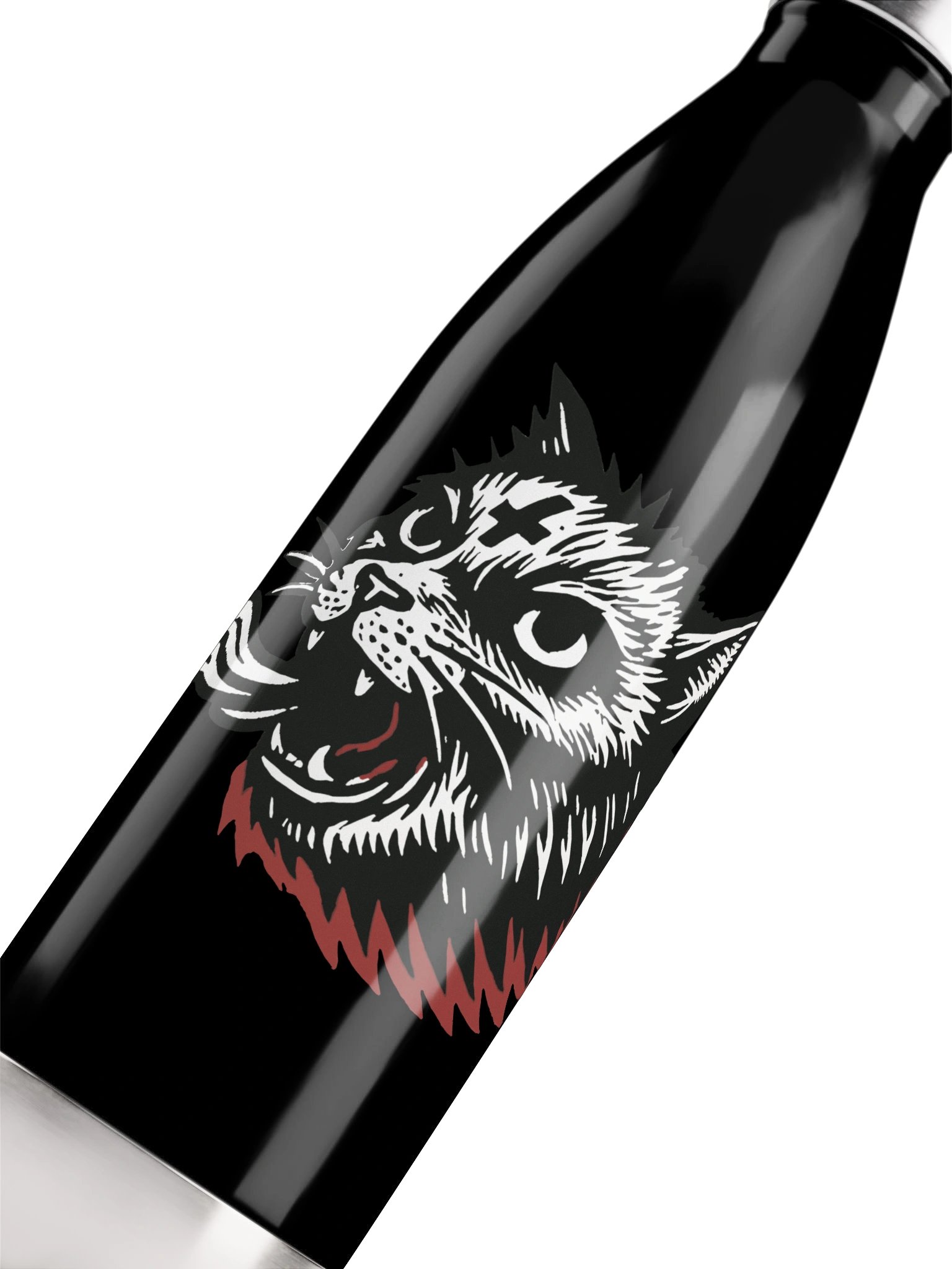 FLAME CAT STAINLESS STEEL WATER BOTTLE product image (10)